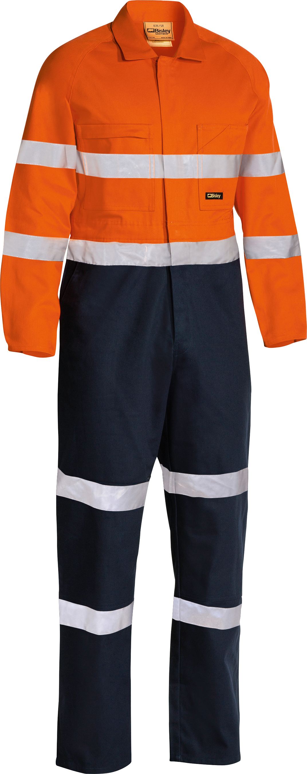 BC6357T Taped Hi Vis Drill Coverall