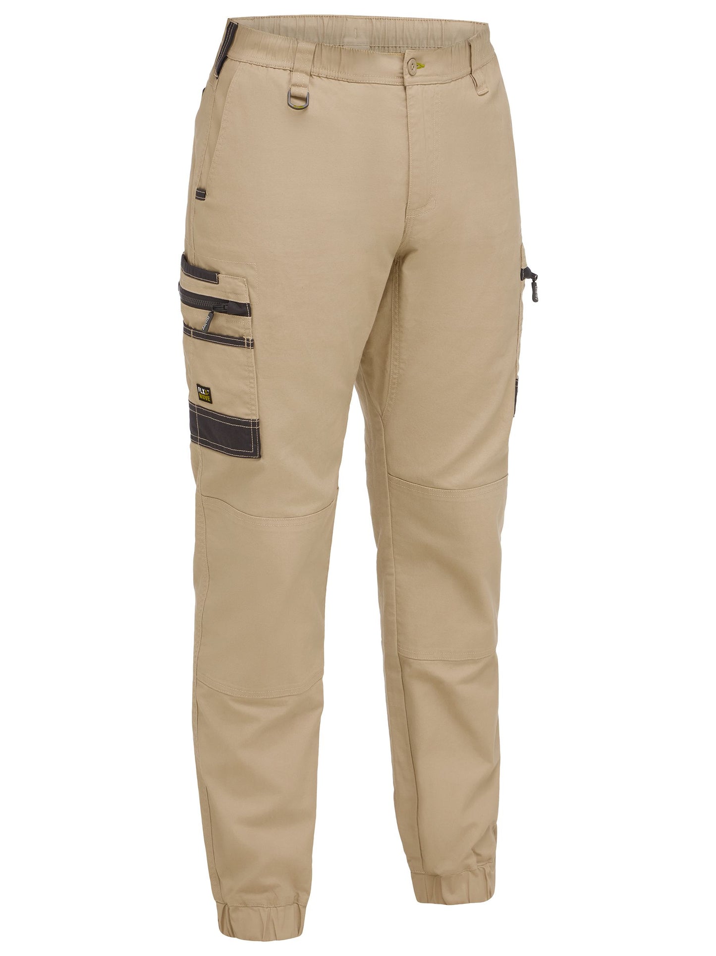 BPC6237 Flx & Move™ Elastic Waist Cargo Cuffed Pants
