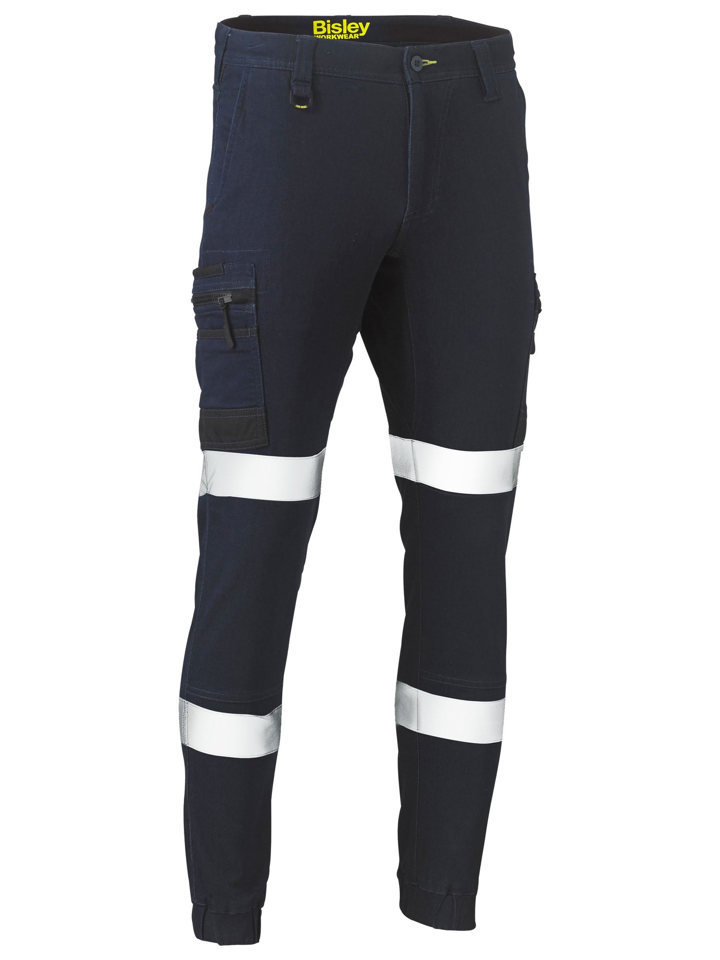 BPC6335T Flx & Move™ Taped Stretch Denim Cargo Cuffed Pants