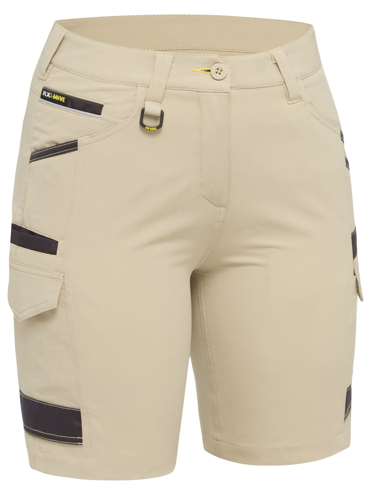 BSHL1332 Women's Flx & Move™ 4-Way Stretch Zip Cargo Short