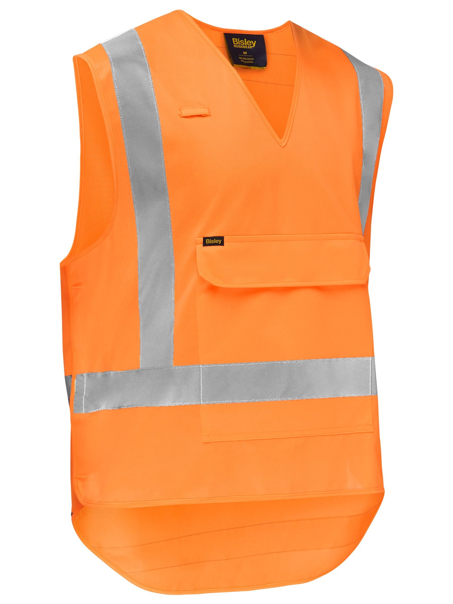 BV0440XT X Taped Hi Vis Detachable Safety Vest
