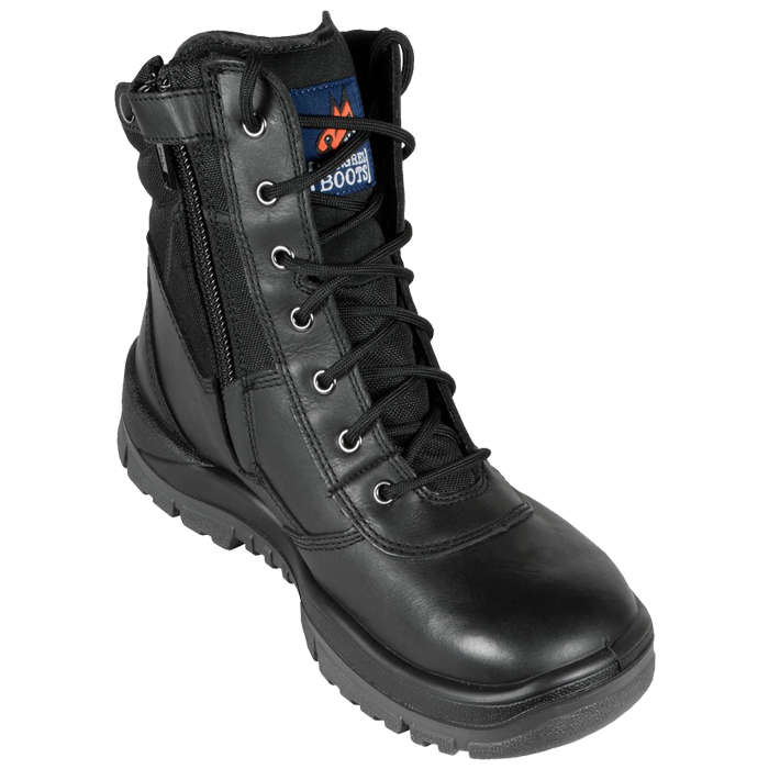 Mongrel Boots 251020 Black High Leg ZipSider Boot