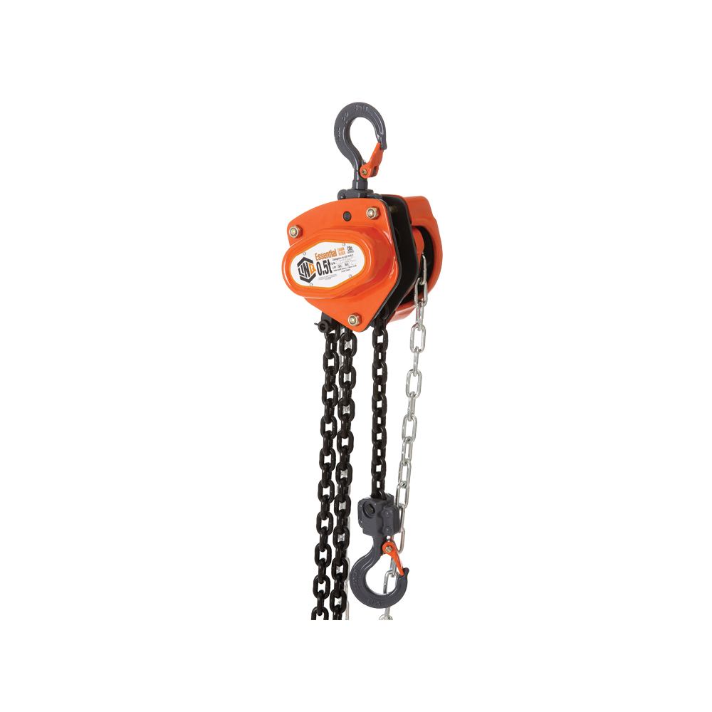 LINQ Height Safety Chain Block Commercial 0.25 Tonne Capacity 1.5M Long