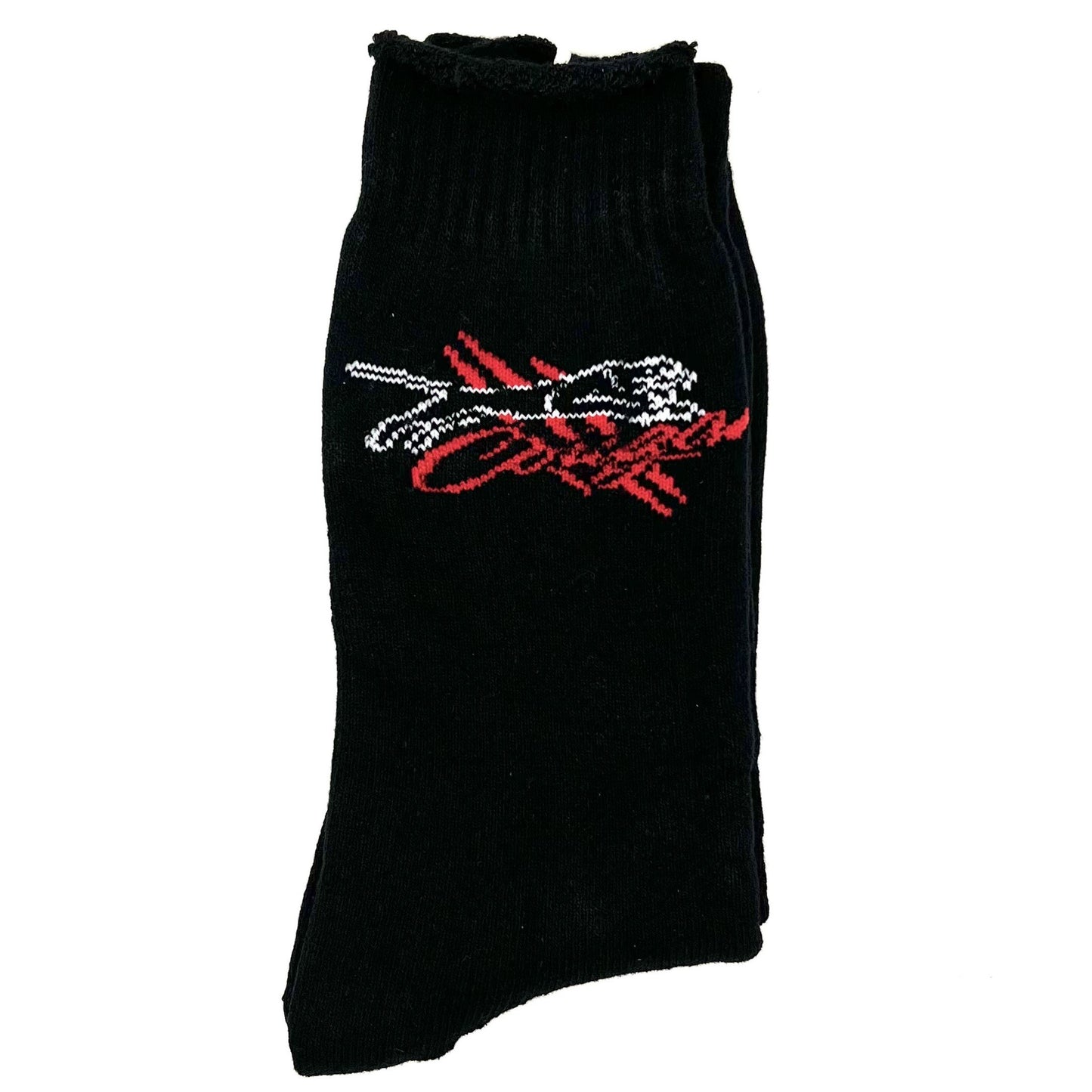 Cougar Footwear FCS854-BLK-L Cotton Terry Towel Socks