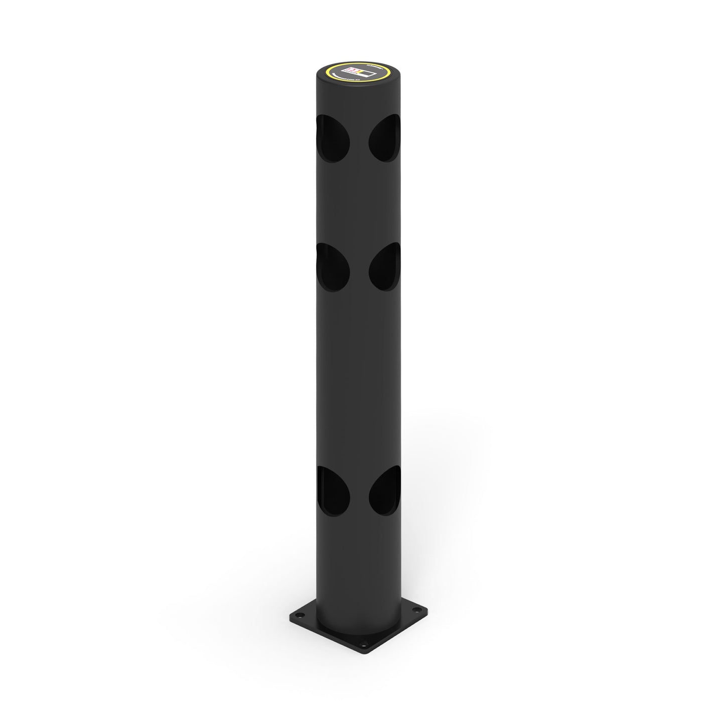 FlexGuard Triple Rail - Corner Post 168mm Surface Mounted