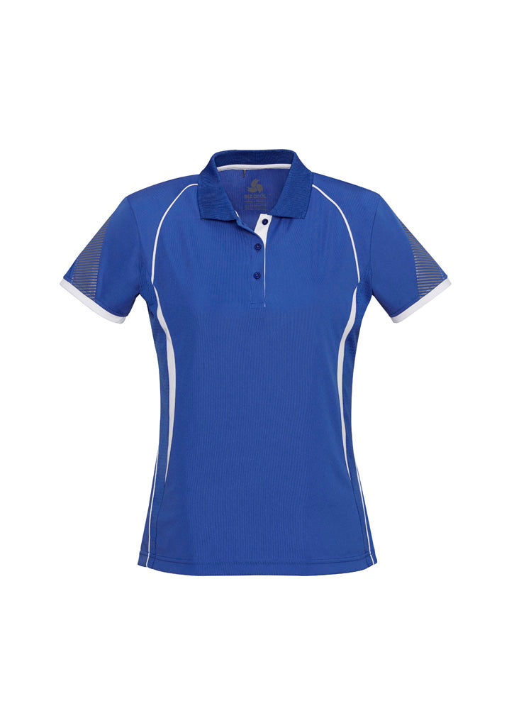BizCollection P405LS Womens Razor Short Sleeve Polo