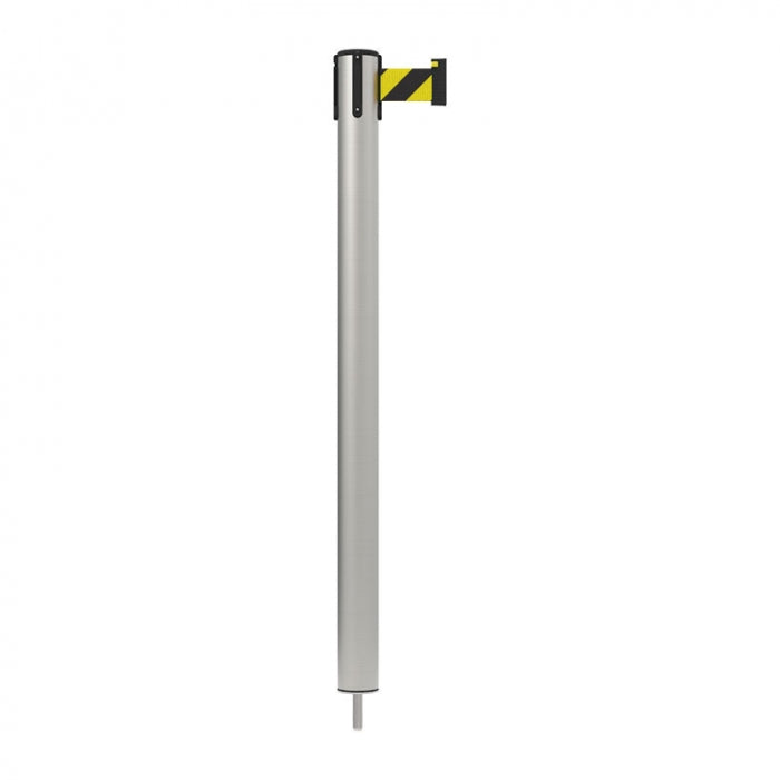Removable In-Floor Premium Belt Post 3m - Yellow