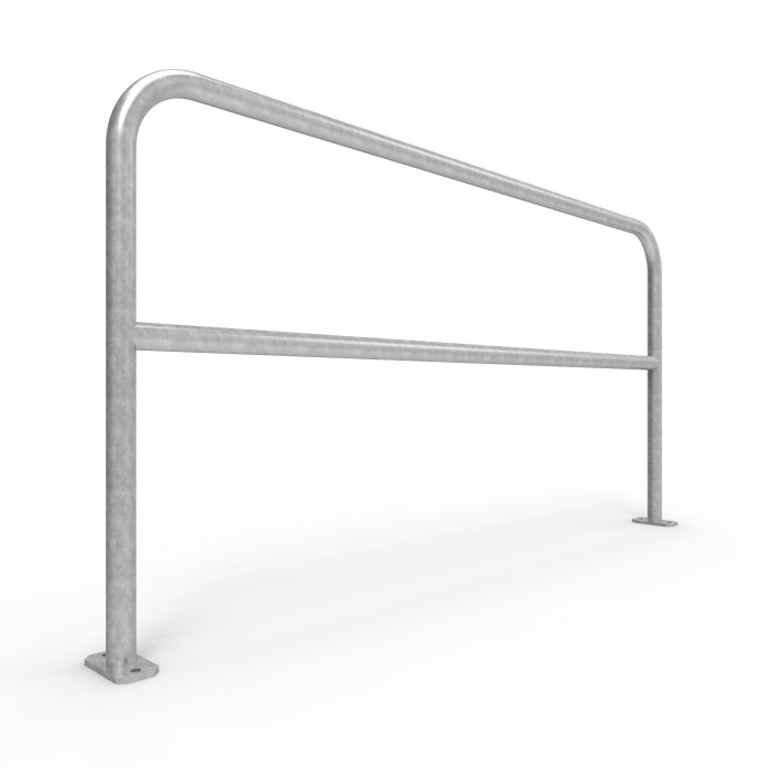 U-Bar Double Rail 2m Surface Mounted