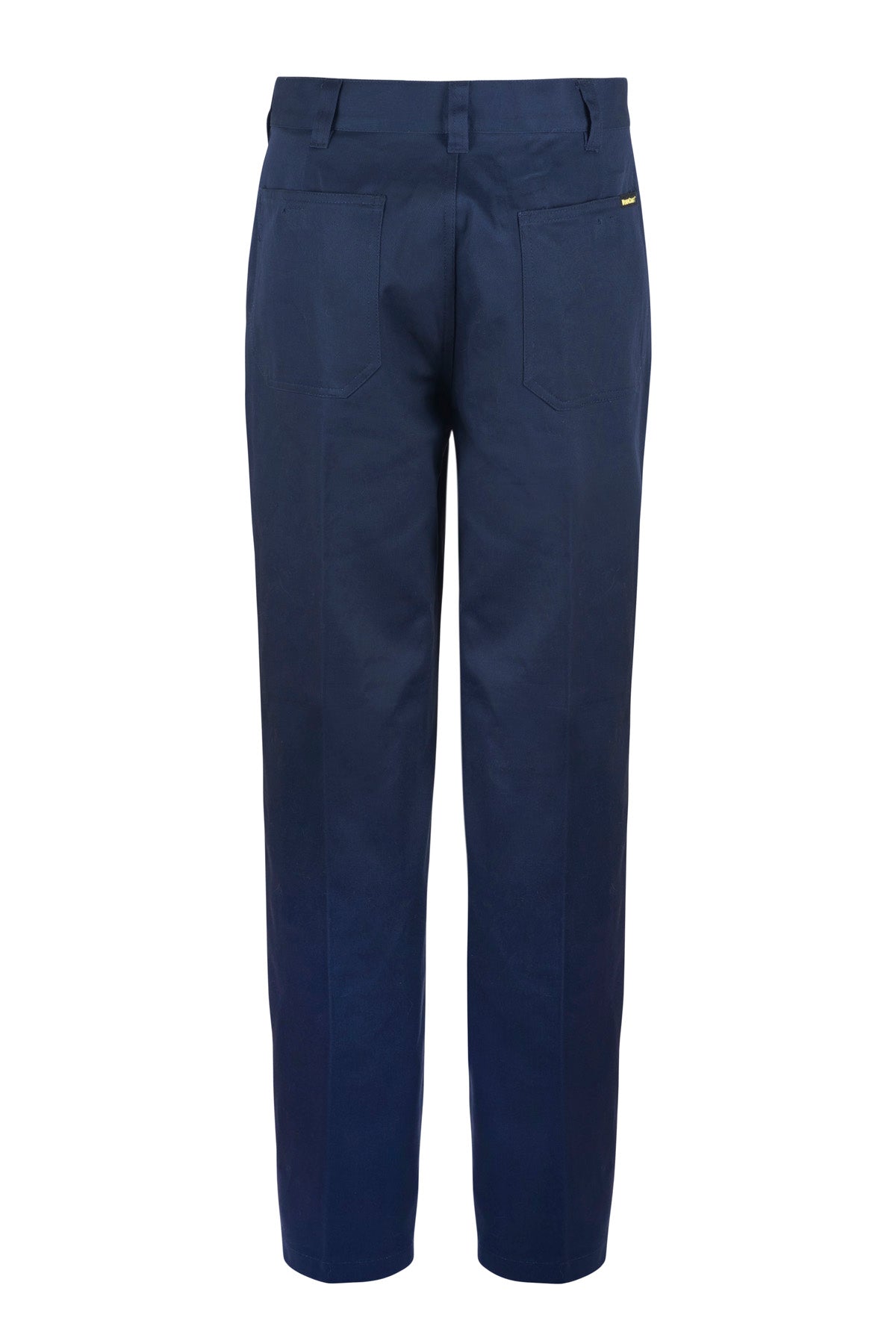 Workcraft WP3038 Mens Flat Front Cotton Drill Trouser in Navy