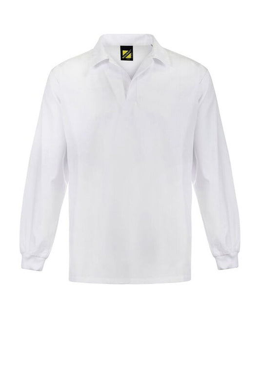 Workcraft WS3000 Long Sleeve Food Industry Jacshirt in White