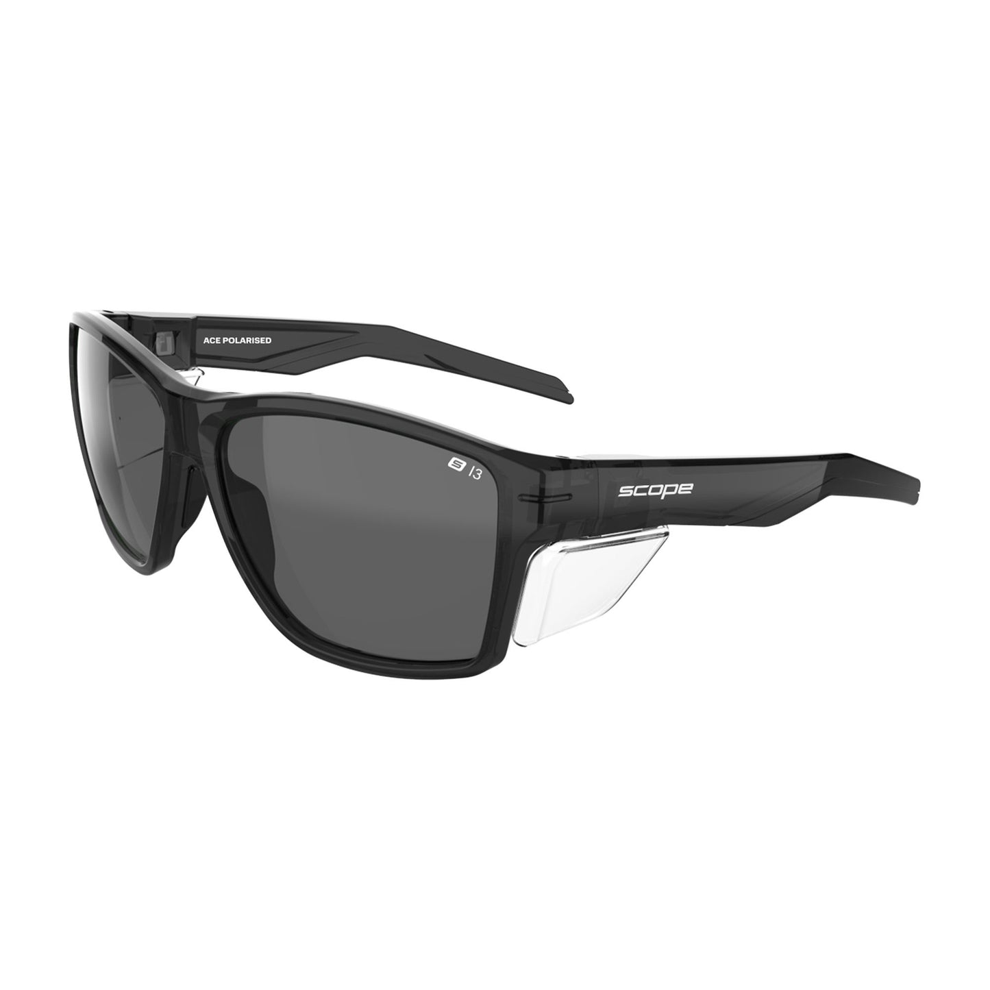 Scope Optics Ace Safety Glasses Polarised Lens
