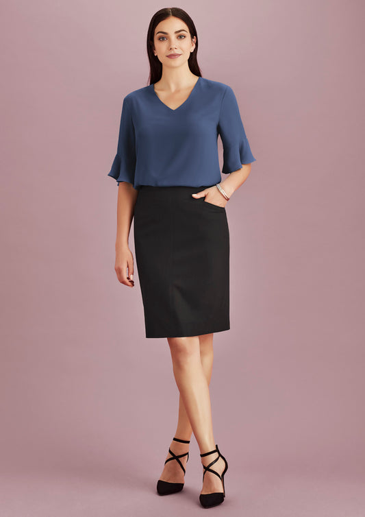 BizCorporate 20717 Womens Siena Bandless Pencil Skirt