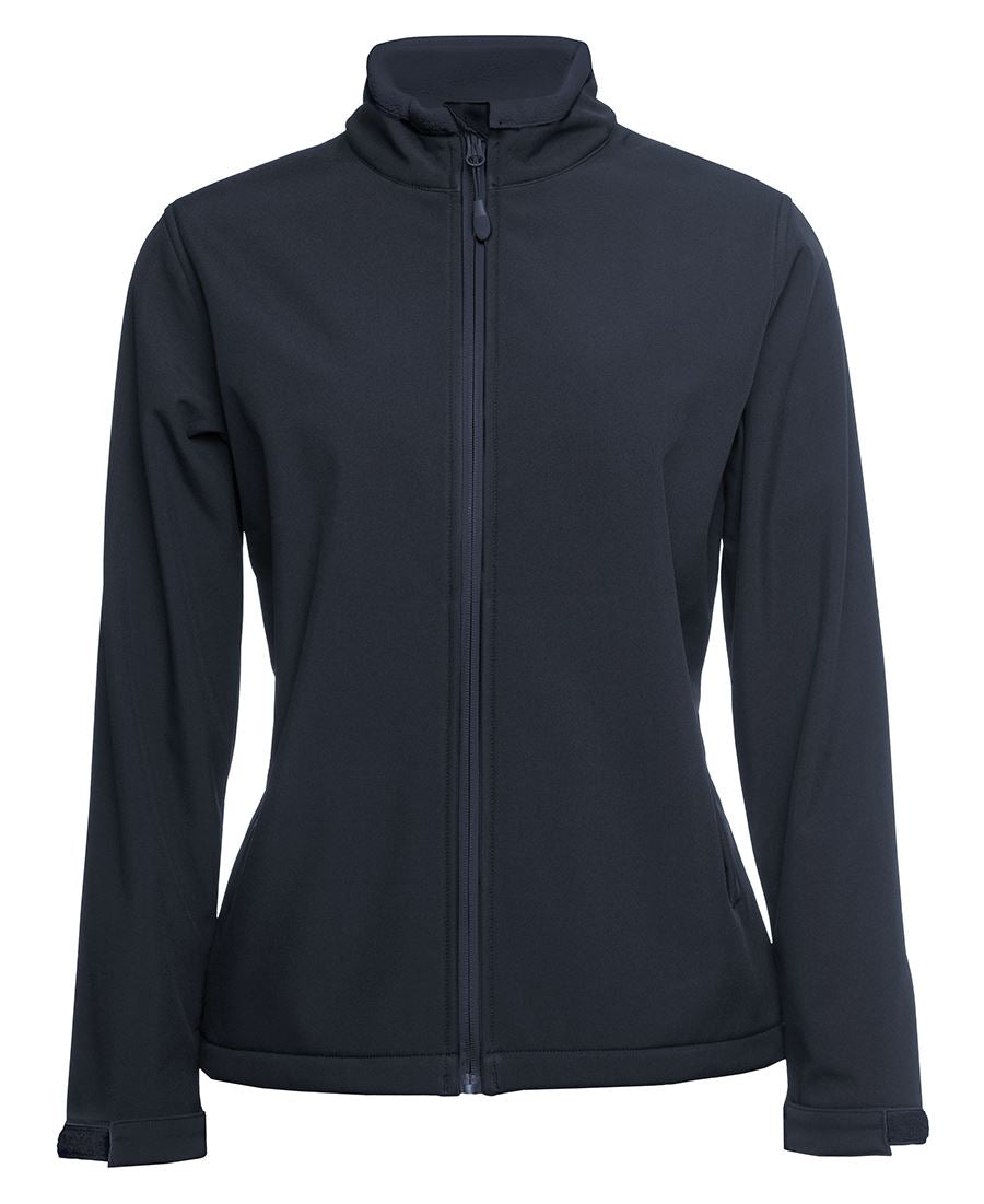 Pdm Lds Three Layer Softshell Jckt Black-16