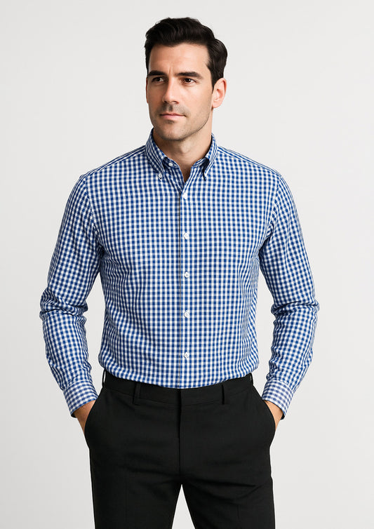 BizCorporate 43420 Mens Springfield Long Sleeve Shirt