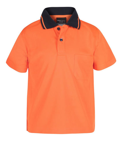 JB's Hv 4602.1 Non Cuff Trad Polo Lime/Black