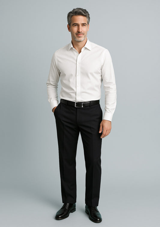 BizCorporate 70114S Mens Cool Stretch Adjustable Waist Pant (Stout)
