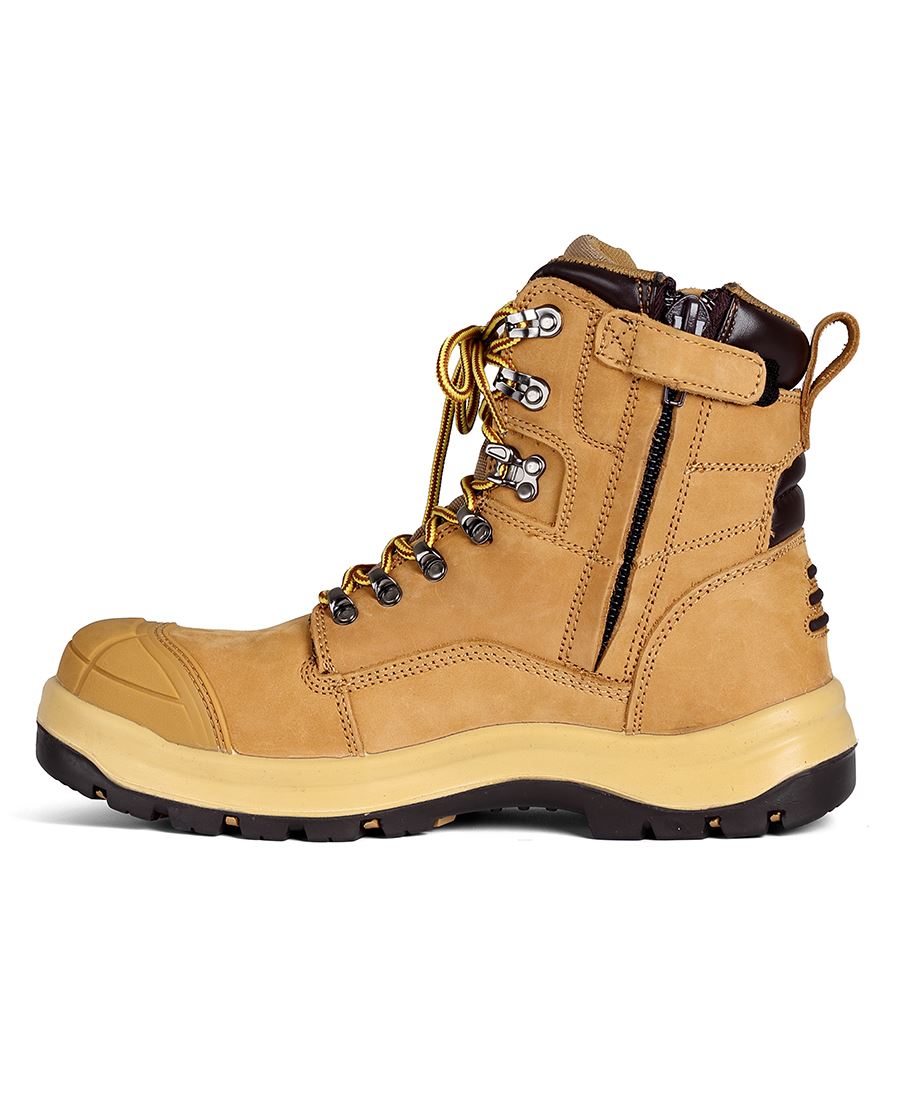 JB's Roadtrain Zip Safety Boot Black -03