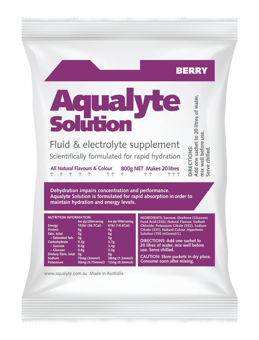 Maxisafe A-B800G5M Berry Flavour, 800g Sachets, Box of 5