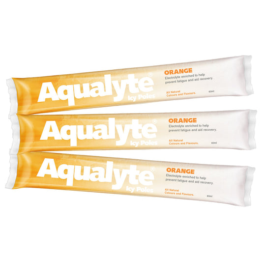 Maxisafe AI-O80M50C Aqualyte Electrolyte Icy Pole - Orange Flavour, Box of 50
