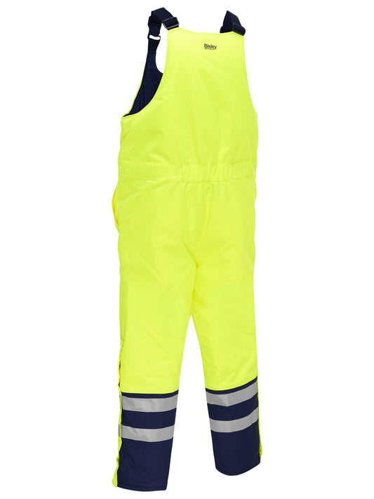 BAB6452T Taped Hi Vis Freezer Bib & Brace Coverall