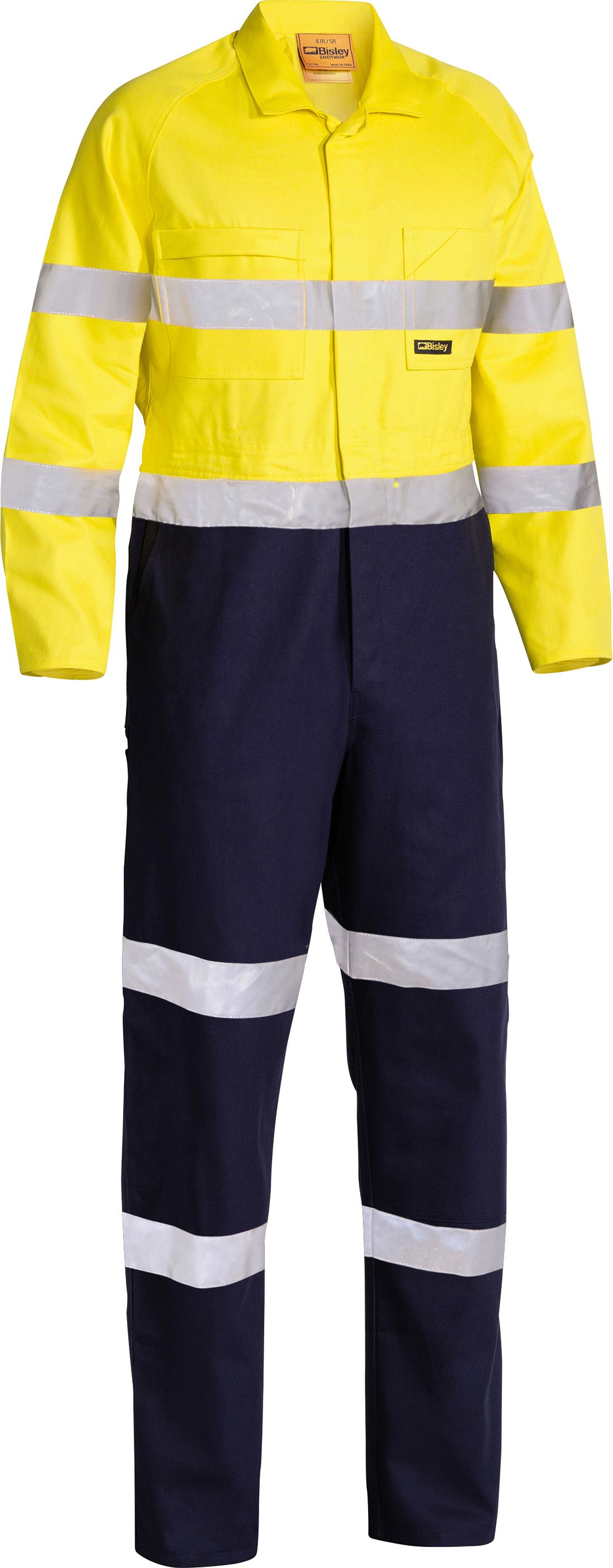 BC6357T Taped Hi Vis Drill Coverall