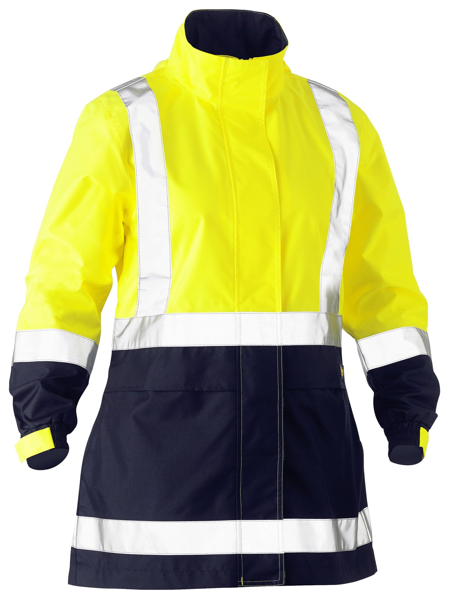 BJL6766T Women's Taped Hi Vis Recycled Rain Shell Jacket