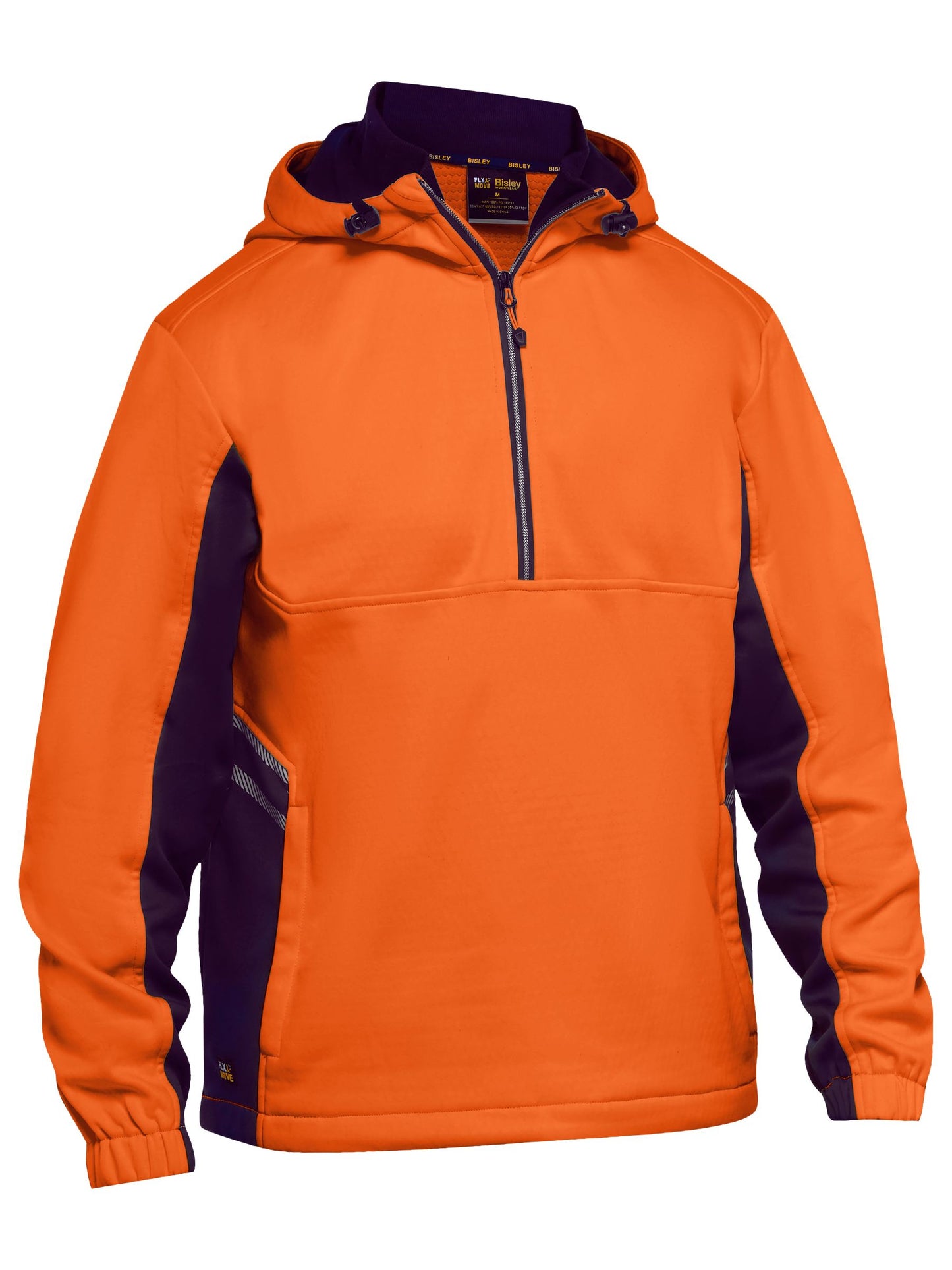 BK6571 Hi Vis Liquid Repellent Fleece Hoodie