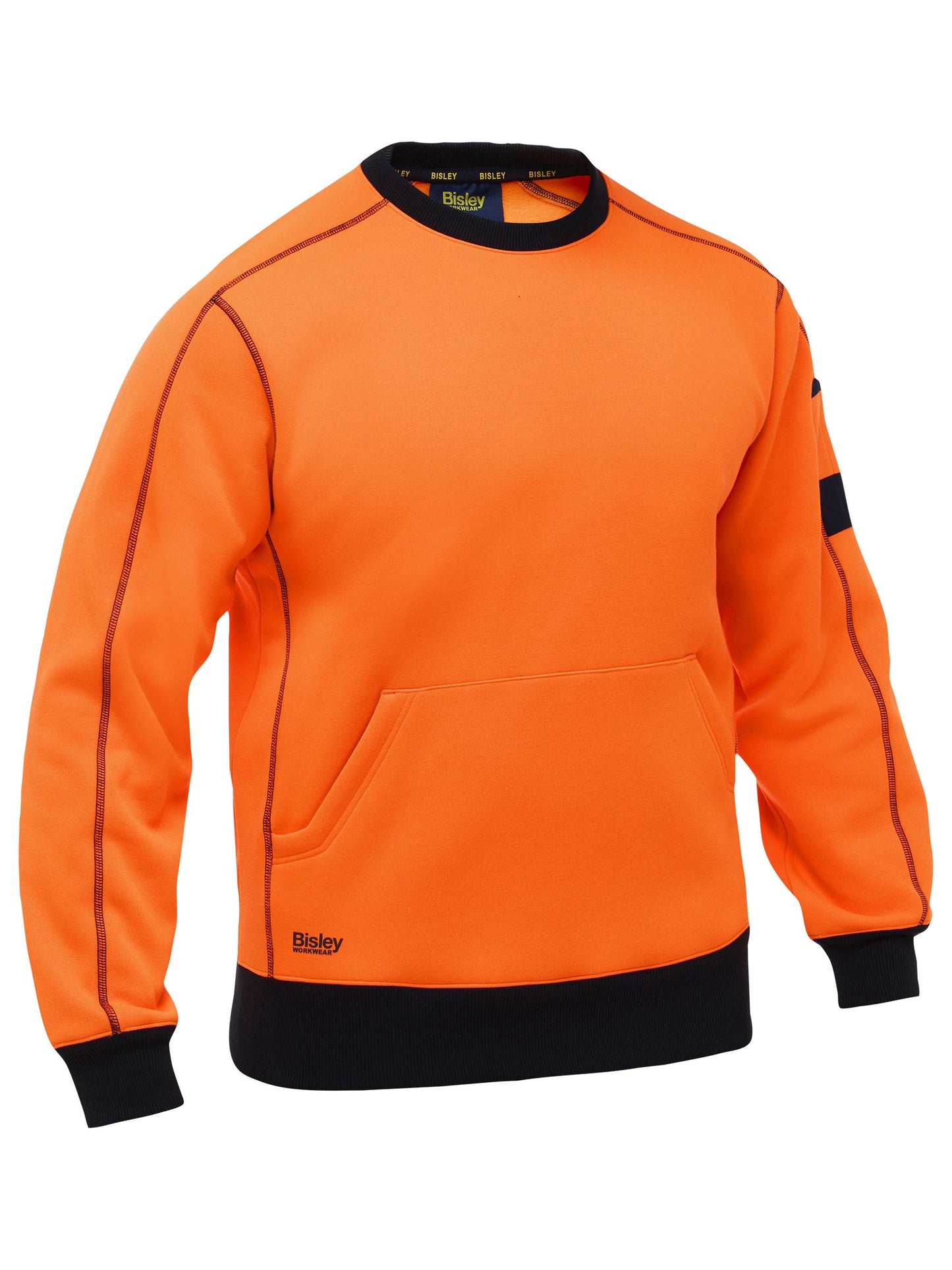 BK6722 Work Fleece Crew Neck Jumper