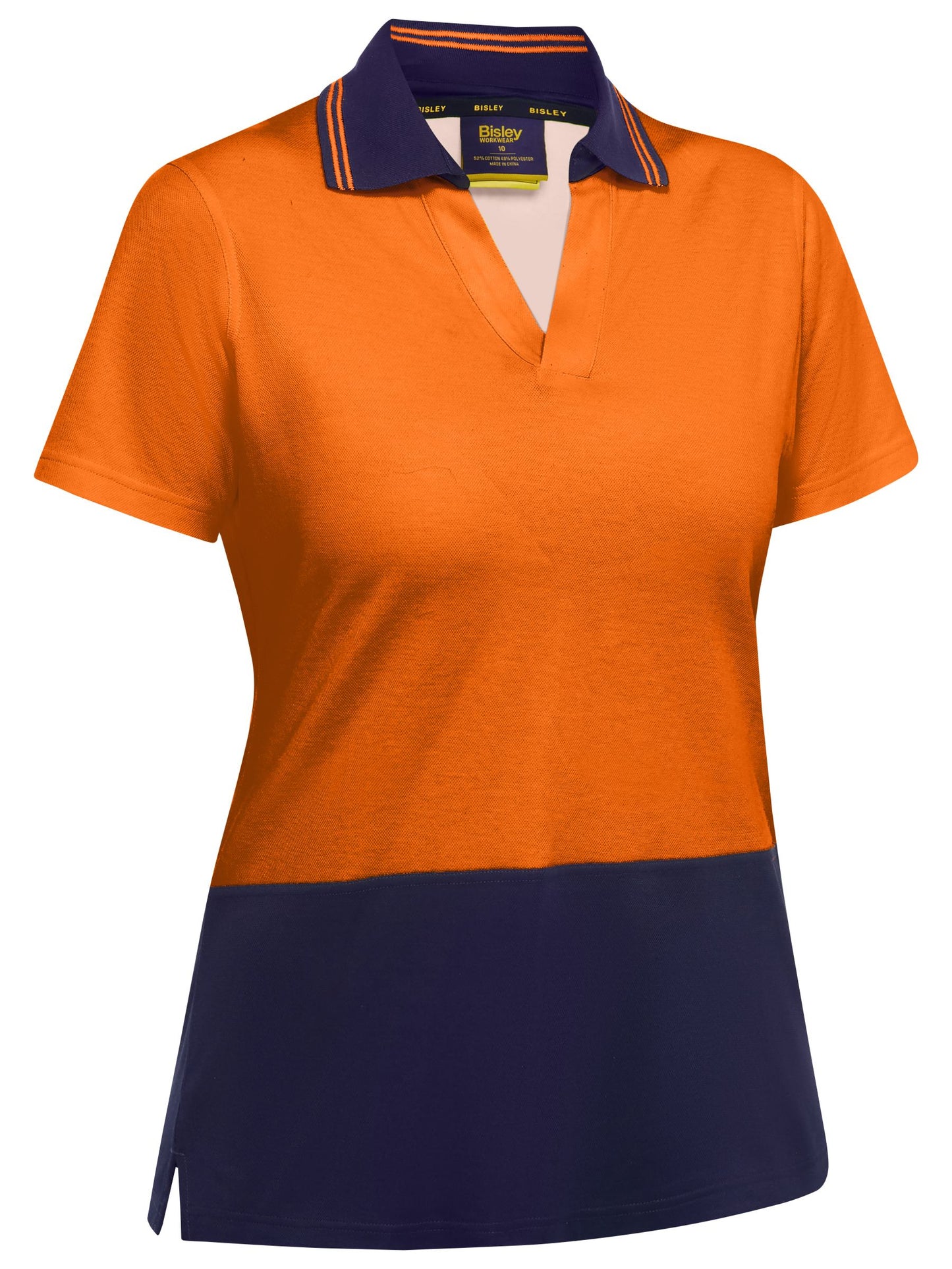 BKL1234 Women's Hi Vis V-Neck Polo