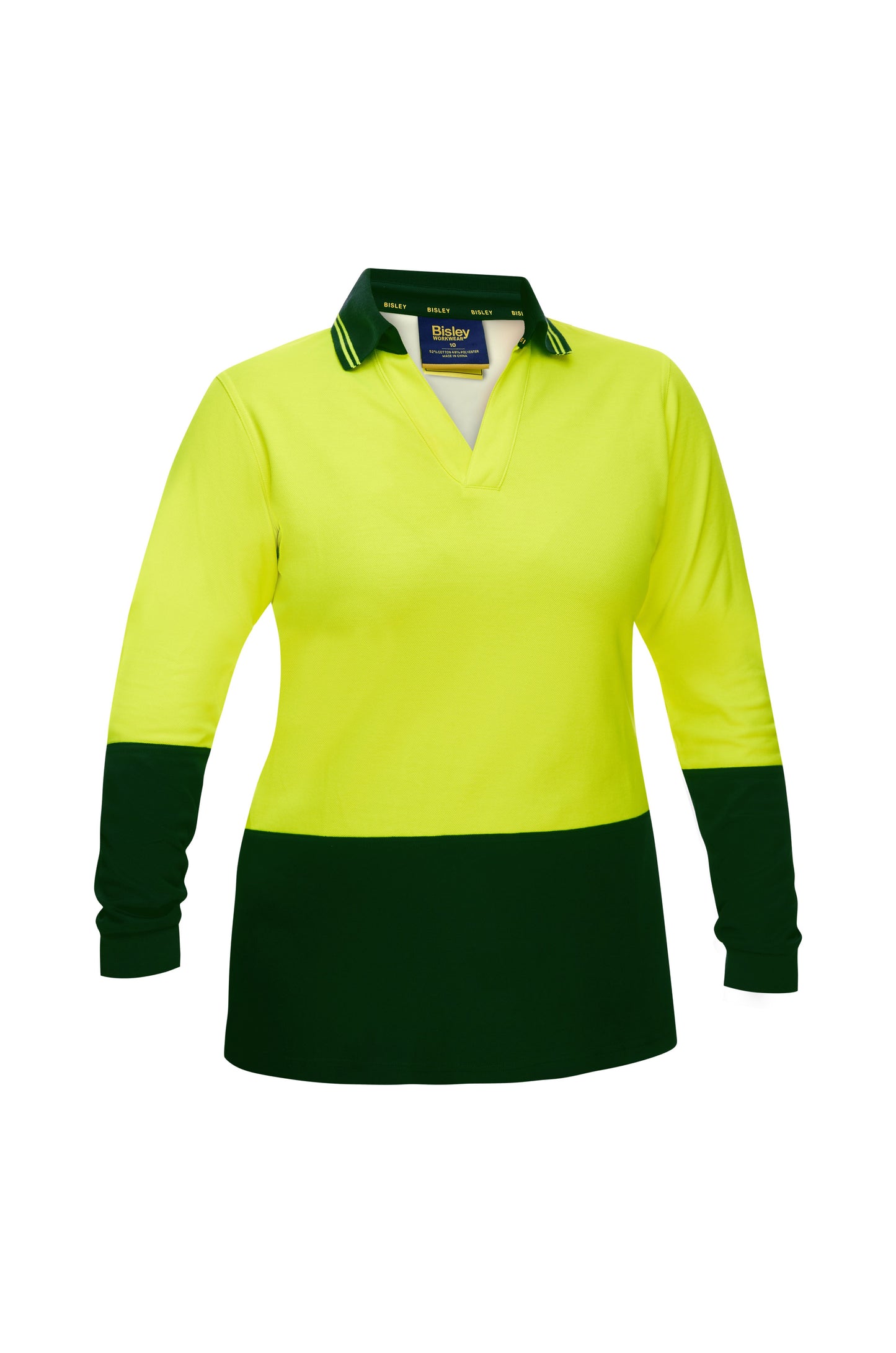 BKL6234 Women's Hi Vis V-Neck Polo