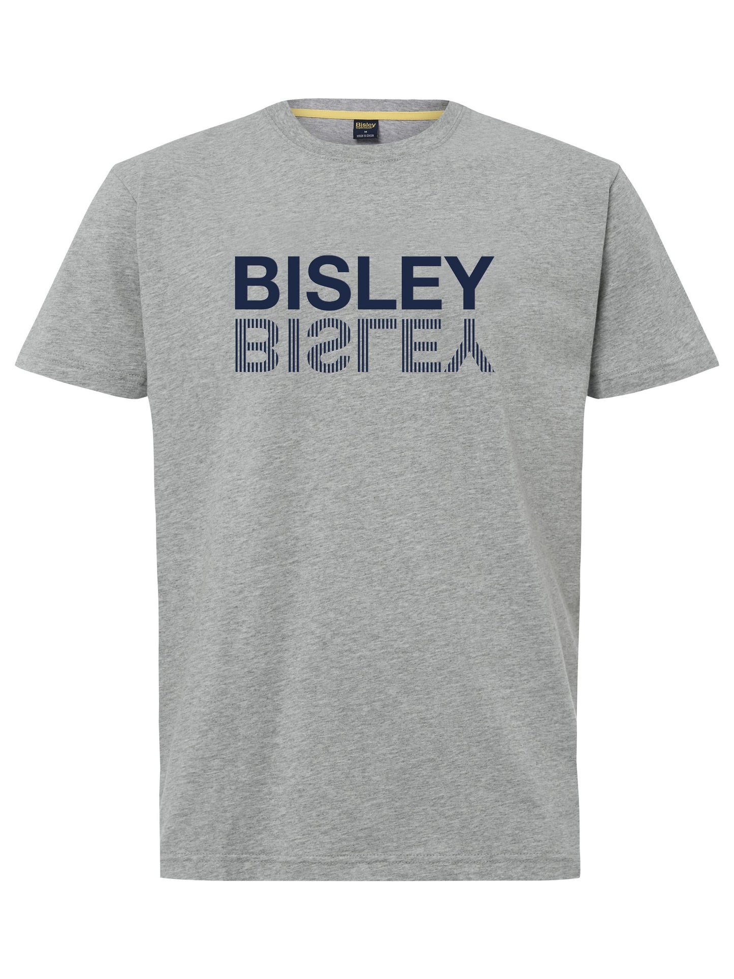 BKT097 Bisley Cotton Flipped Logo Tee