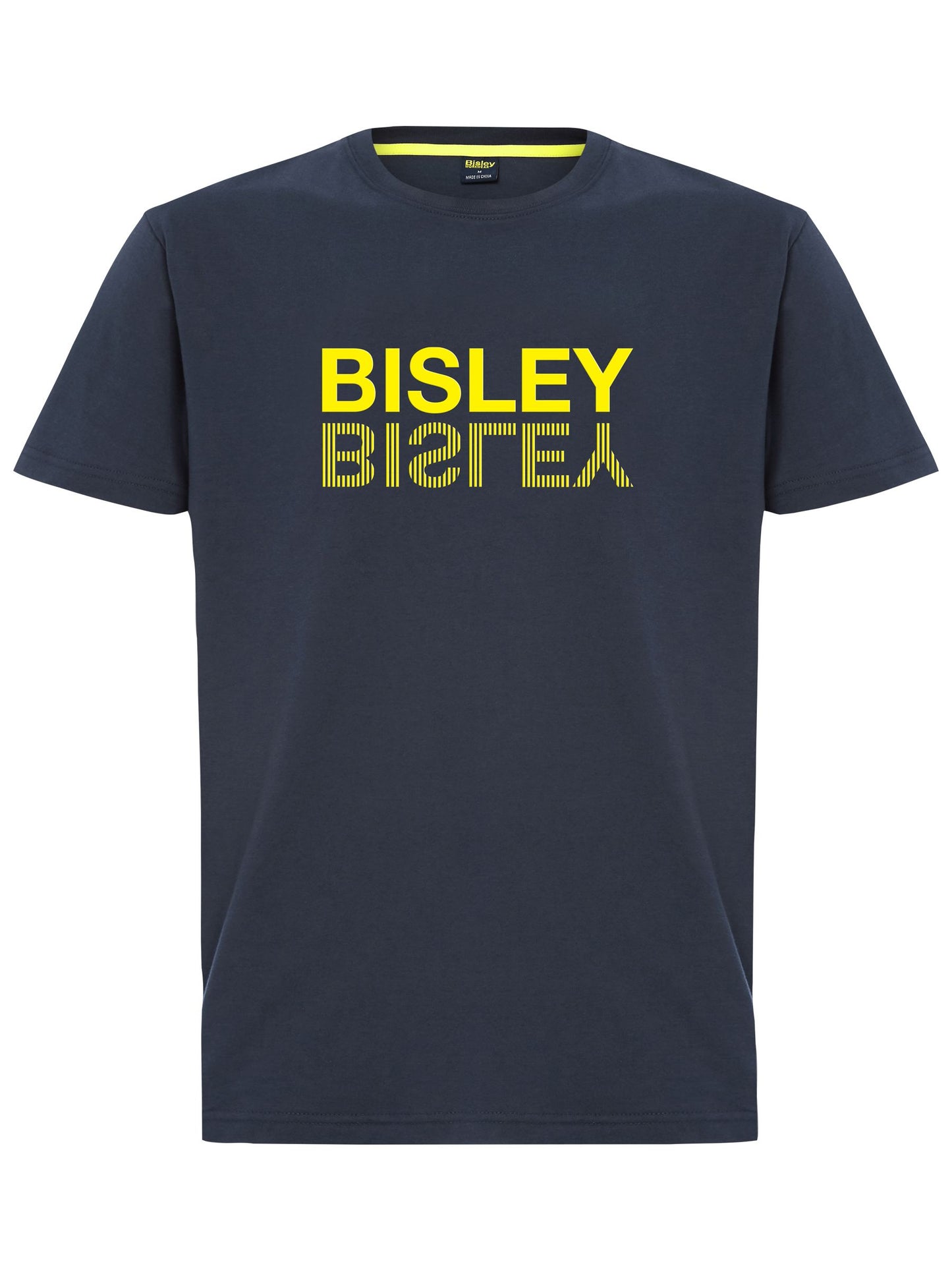 BKT097 Bisley Cotton Flipped Logo Tee