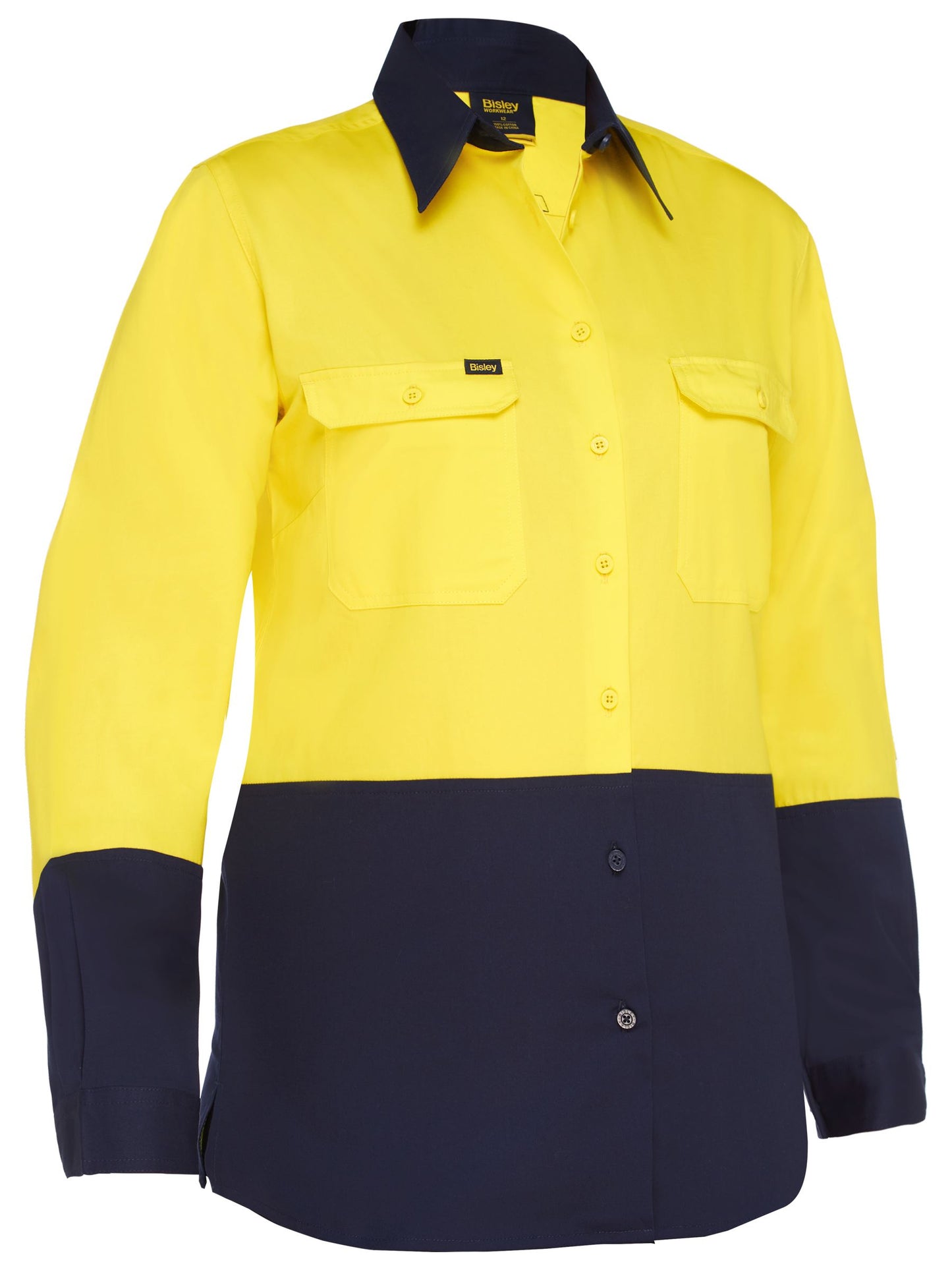 BL6895 Women's Cool Lightweight Hi Vis Drill Shirt
