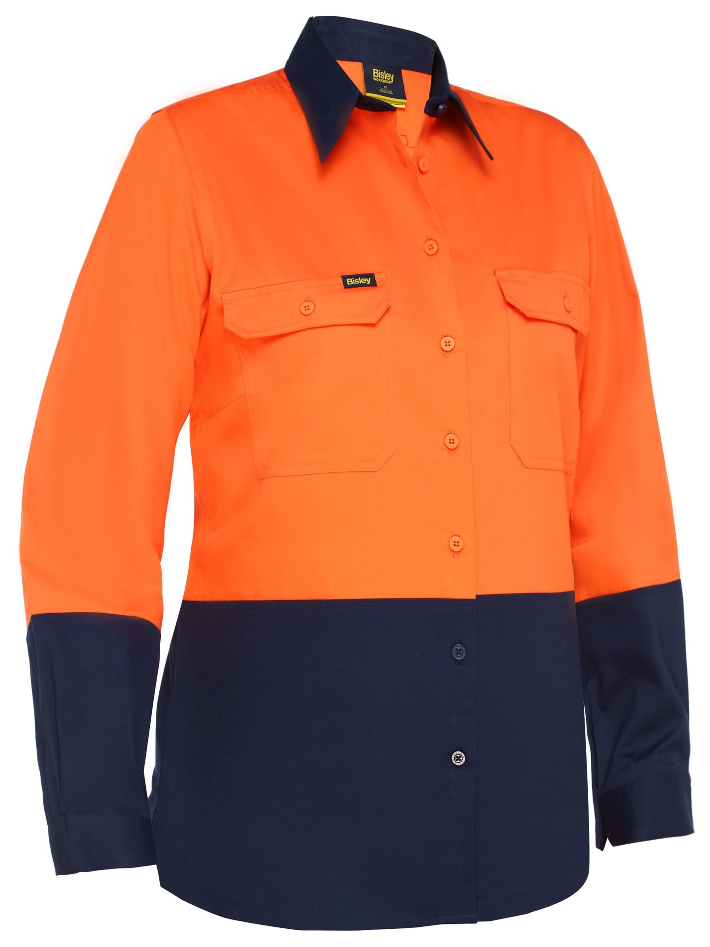 BL6895 Women's Cool Lightweight Hi Vis Drill Shirt
