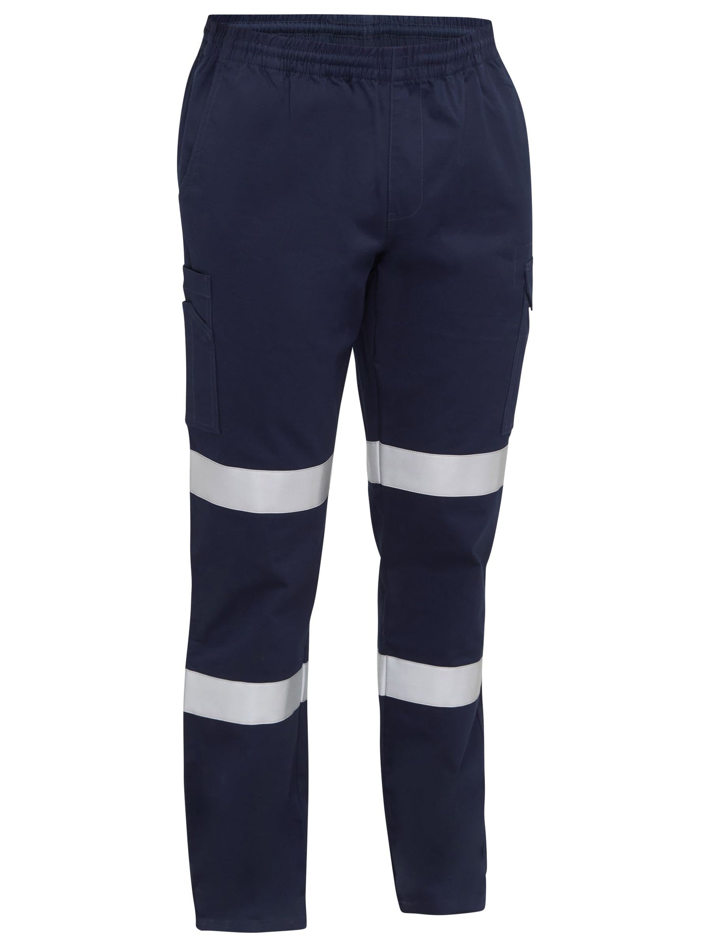 BPC6029T Taped Biomotion Stretch Cotton Drill Elastic Waist Cargo Work Pant