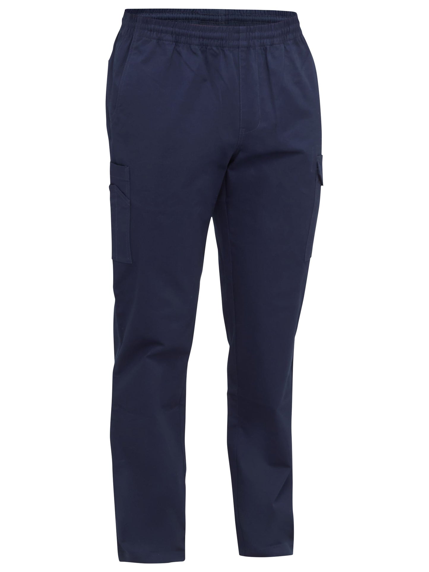 BPC6029 Stretch Cotton Drill Elastic Waist Cargo Work Pant
