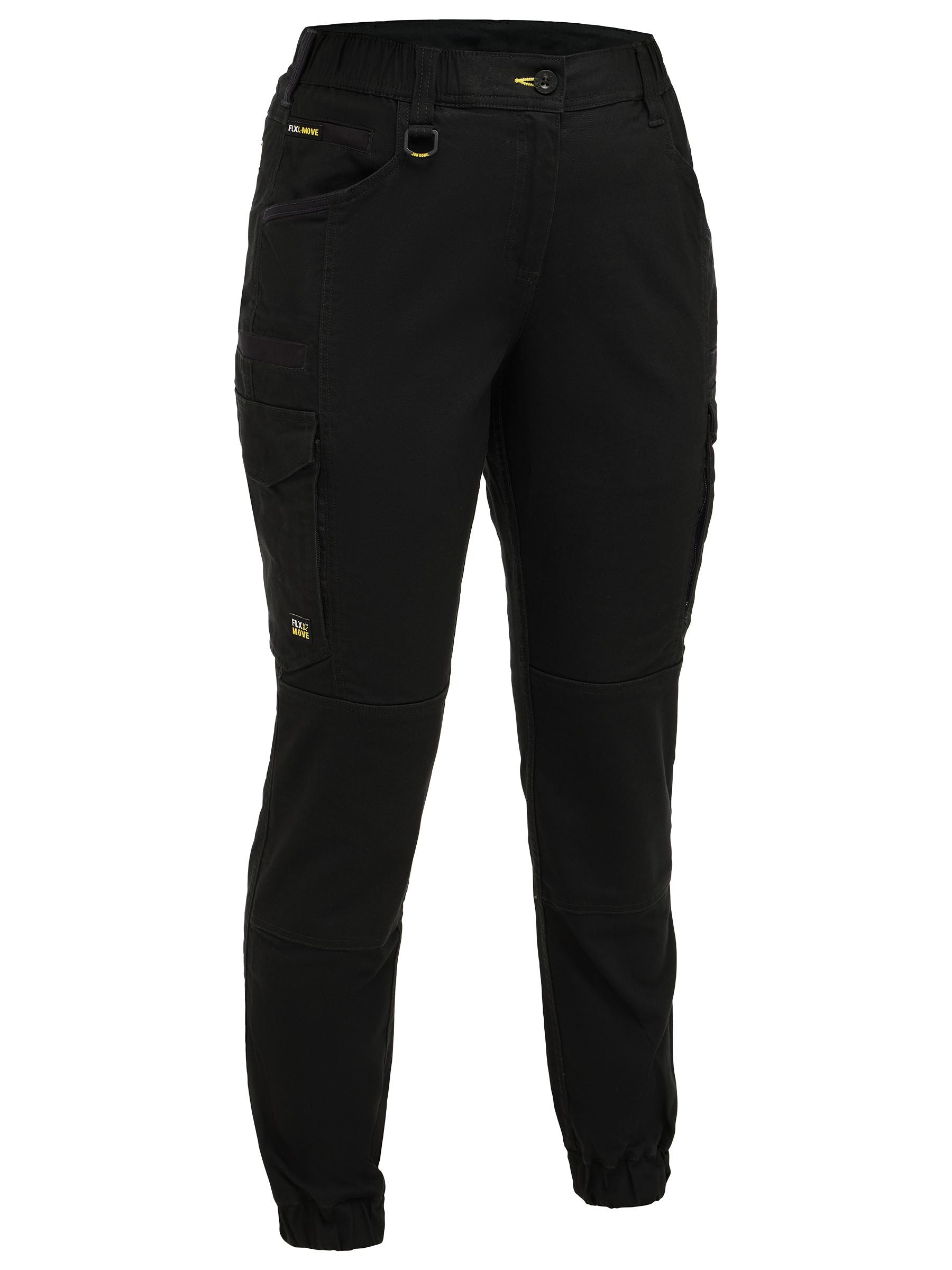 BPCL6237 Womens Flx & Move™ Elastic Waist Cargo Cuffed Pants