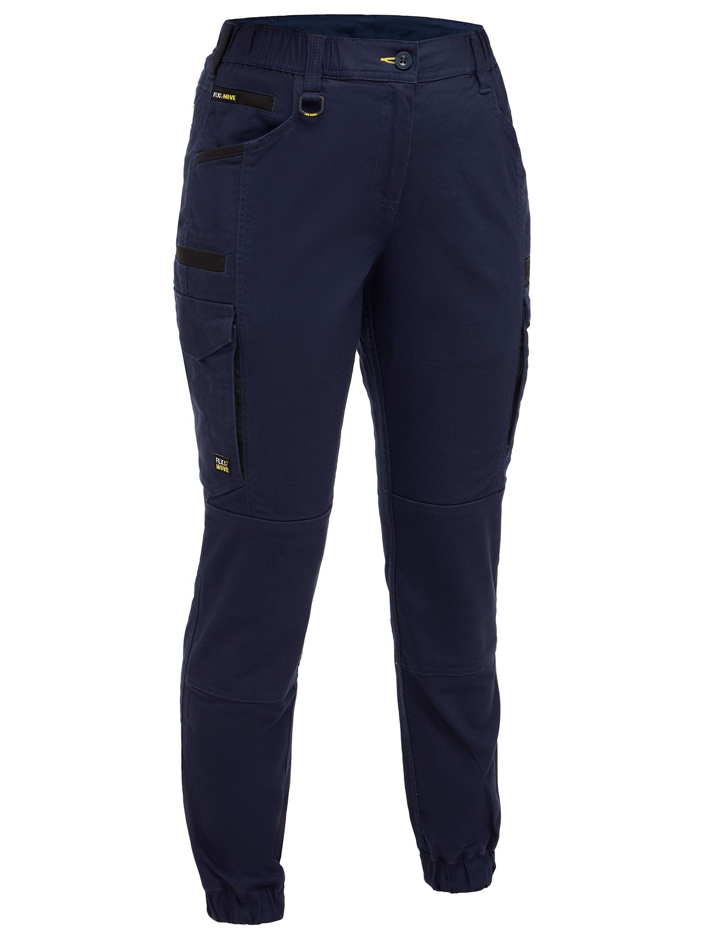 BPCL6237 Womens Flx & Move™ Elastic Waist Cargo Cuffed Pants