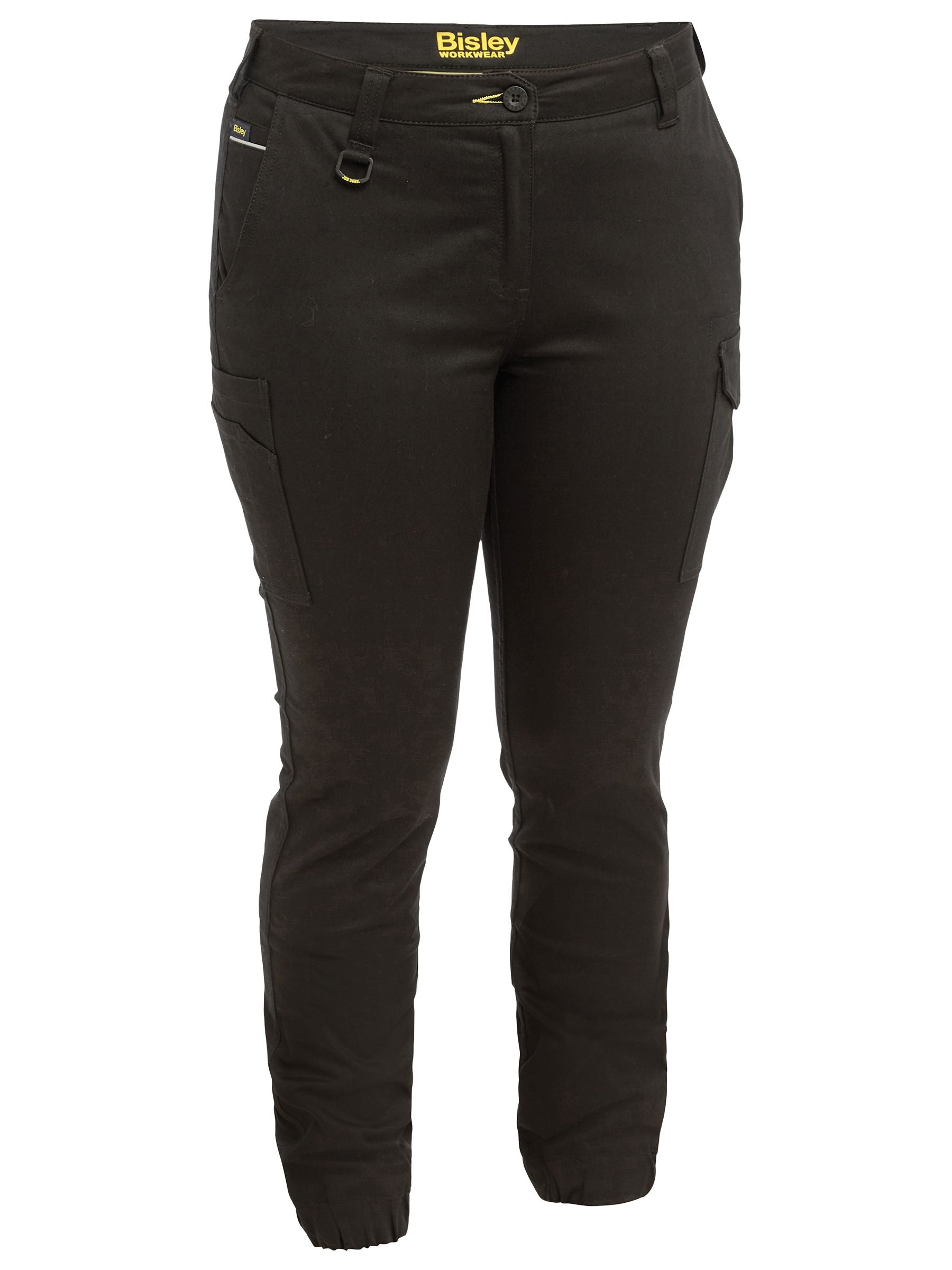 BPL6028 Women's Cotton Cargo Cuffed Pants