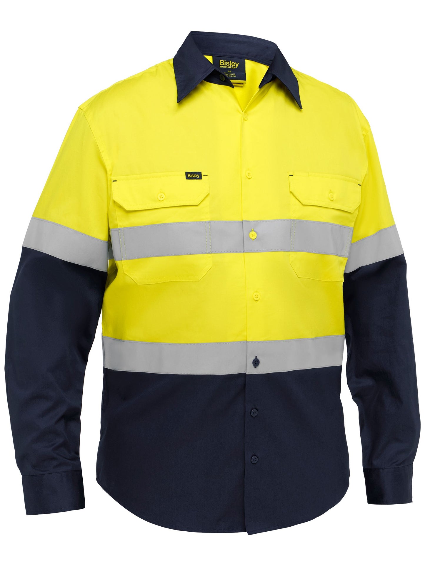 BS6390T Industrial Taped Hi Vis Cool Lighweight Vented Shirt