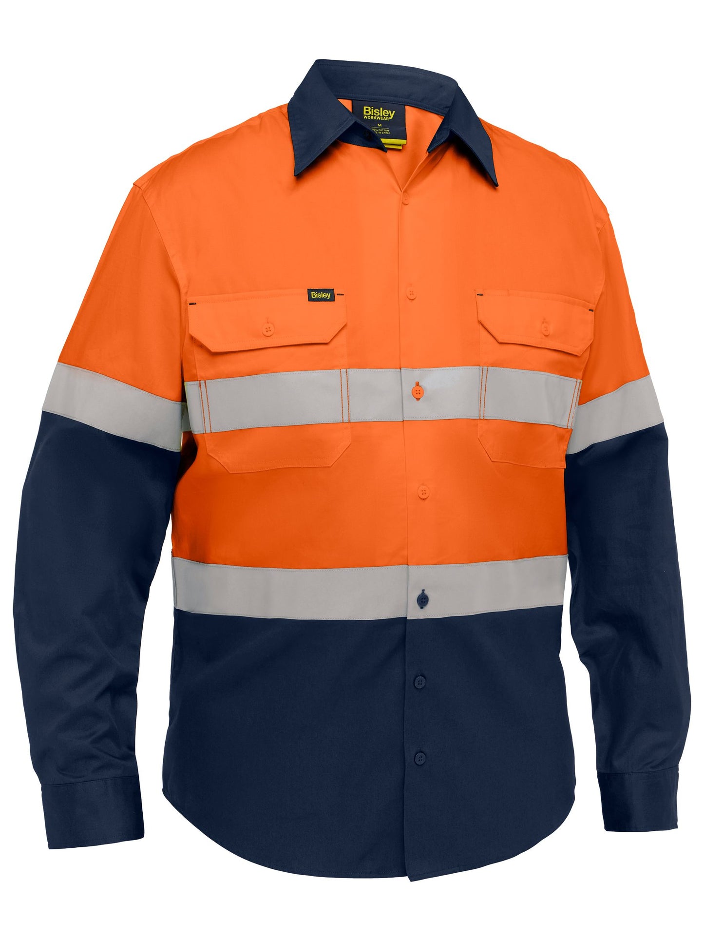 BS6390T Industrial Taped Hi Vis Cool Lighweight Vented Shirt