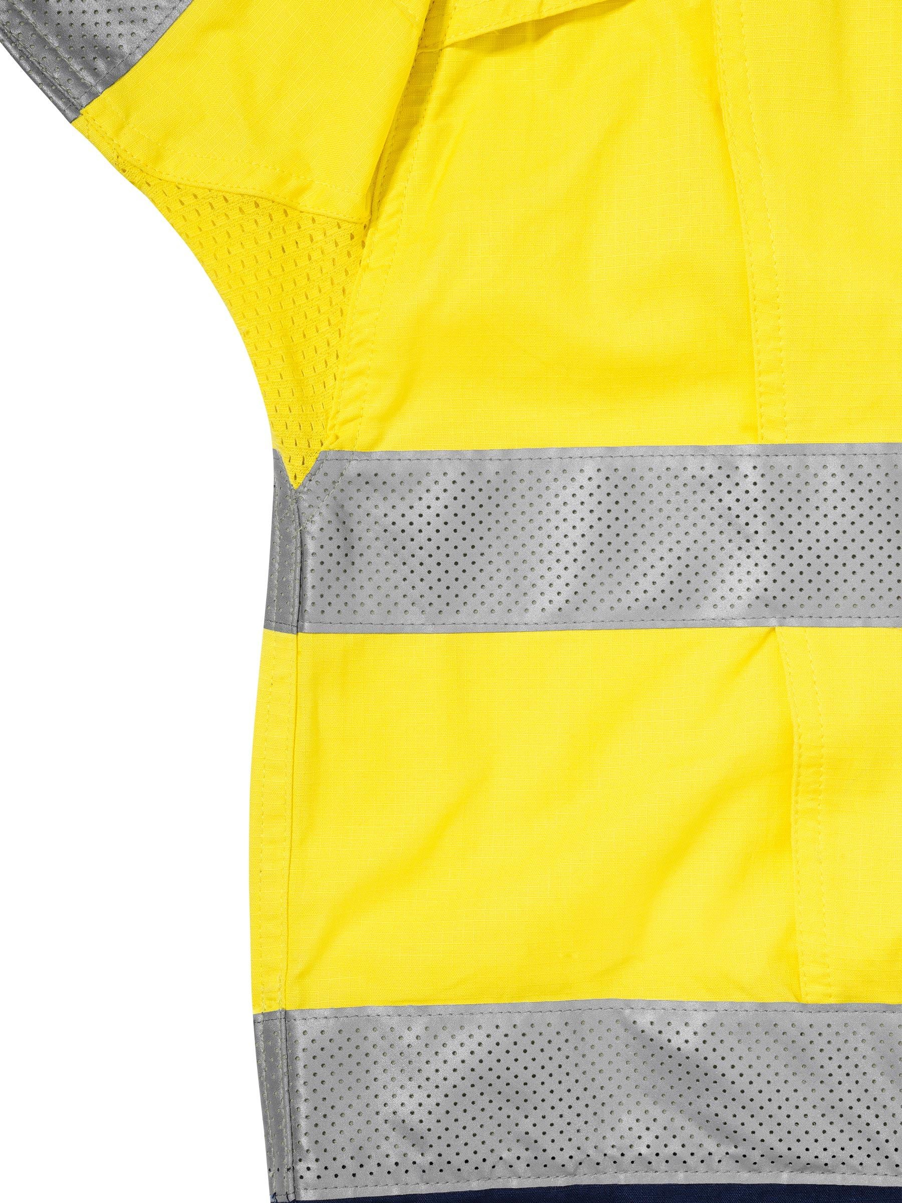 BS6415T X Airflow™ Taped Hi Vis Ripstop Shirt