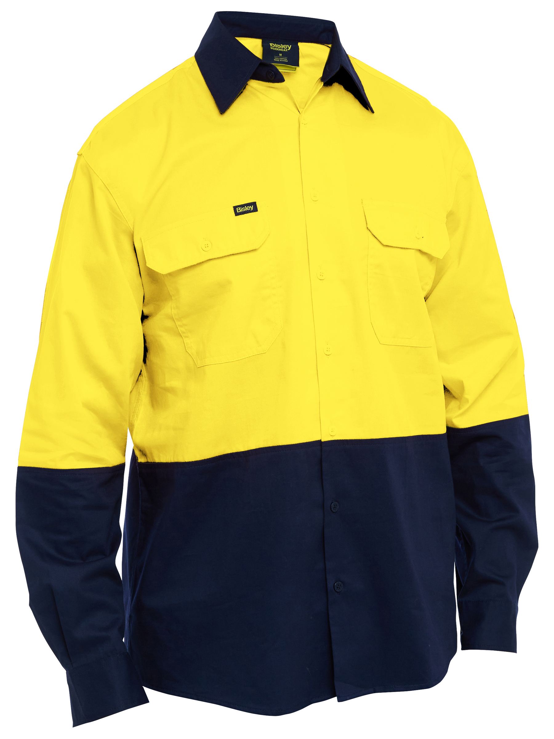 BS6695 Hi Vis Cool Lightweight Drill Shirt