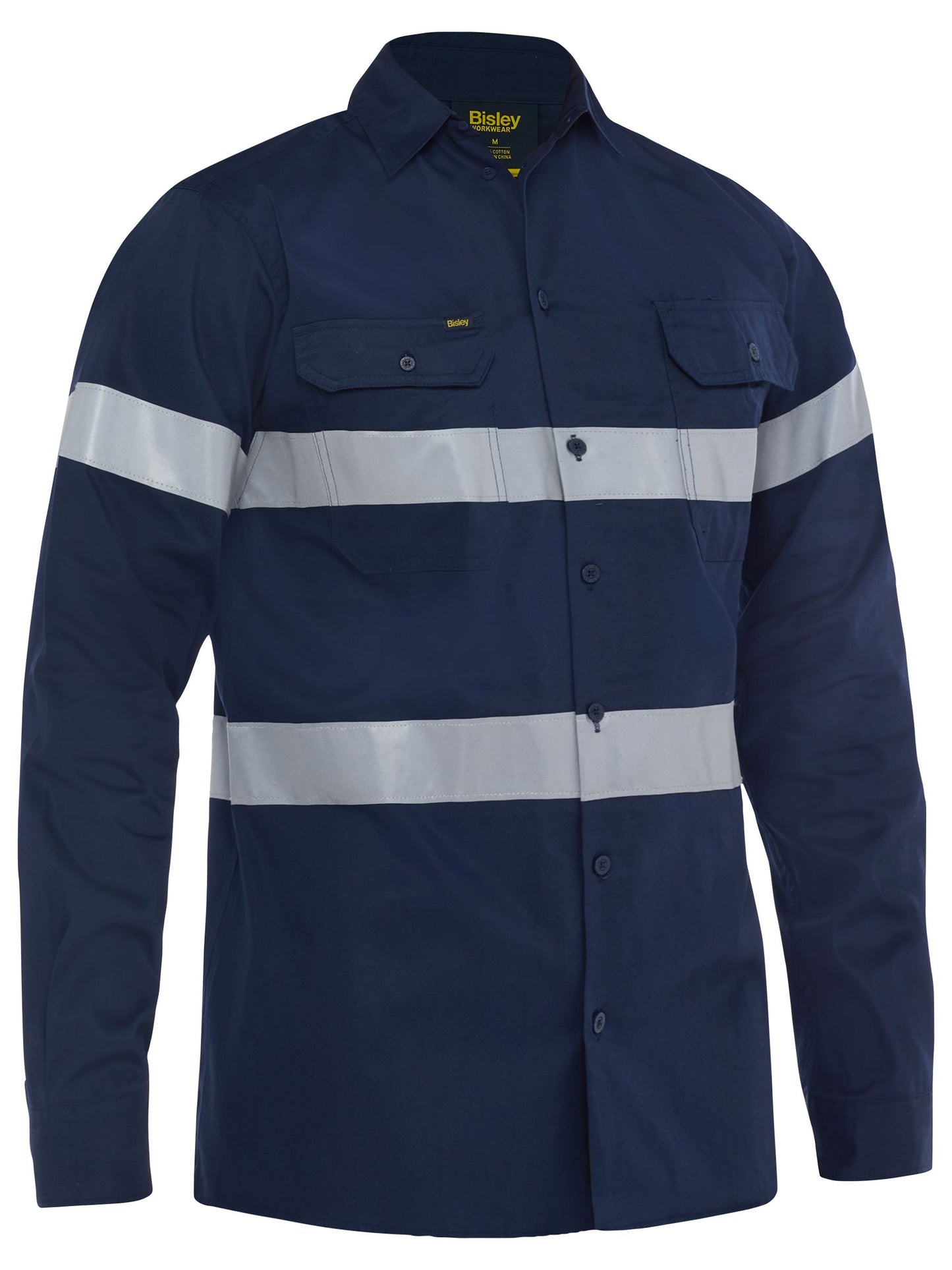 BS6883T Taped Cool Lightweight Drill Shirt