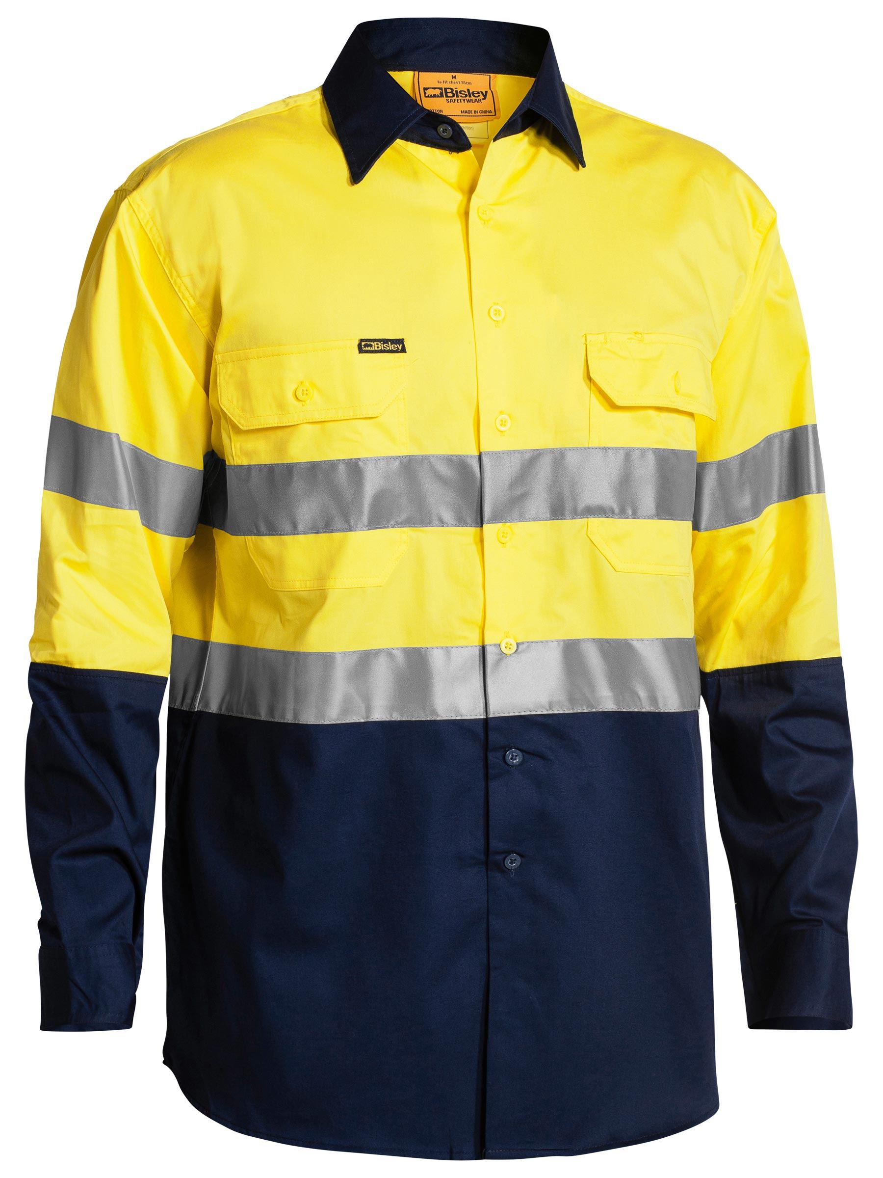 BS6896EP Taped Hi Vis Cool Lightweight Shirt (5X Embroidery Pack)