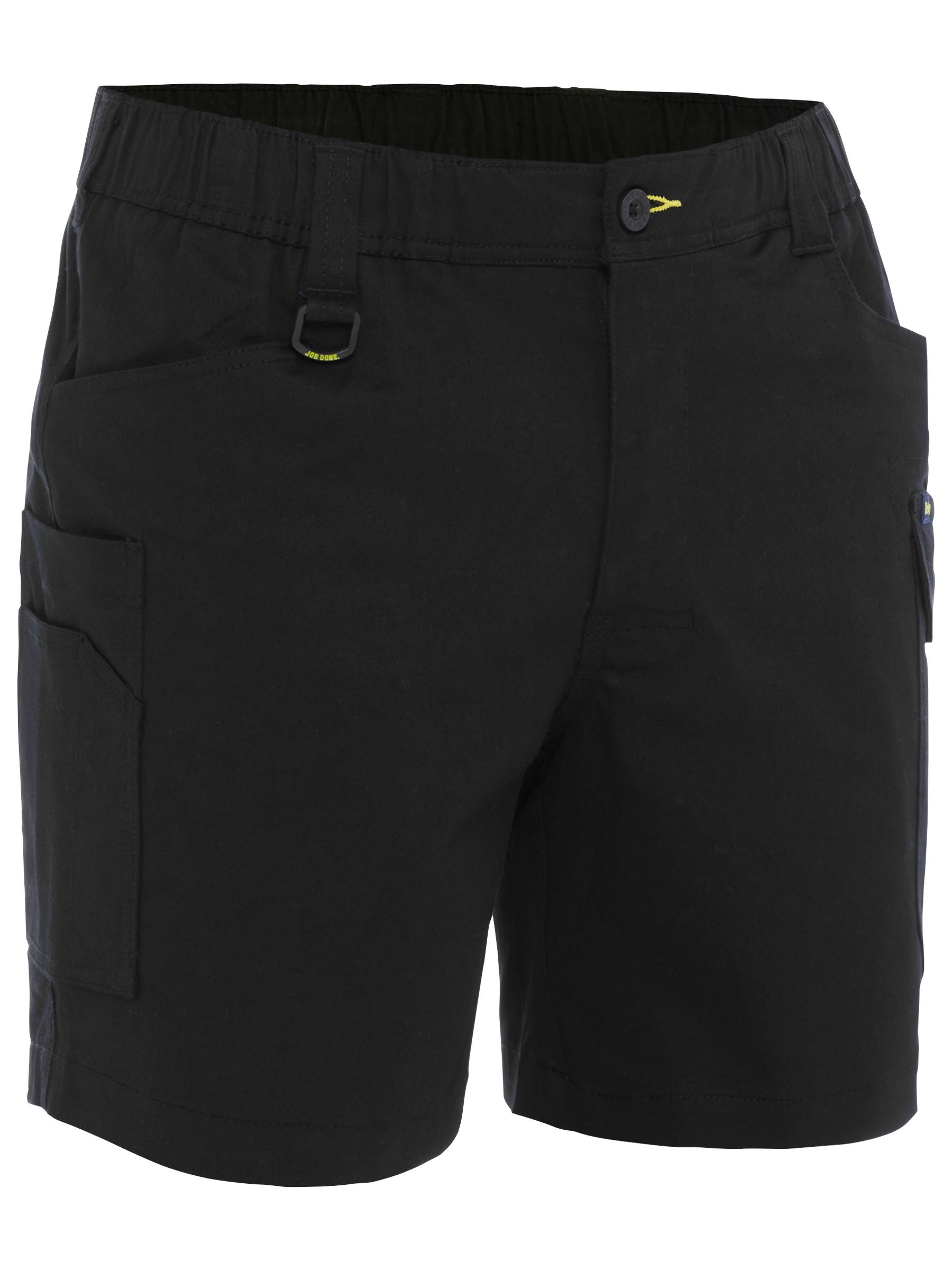 BSHC1018 Stretch Cotton Elastic Waist Cargo Short
