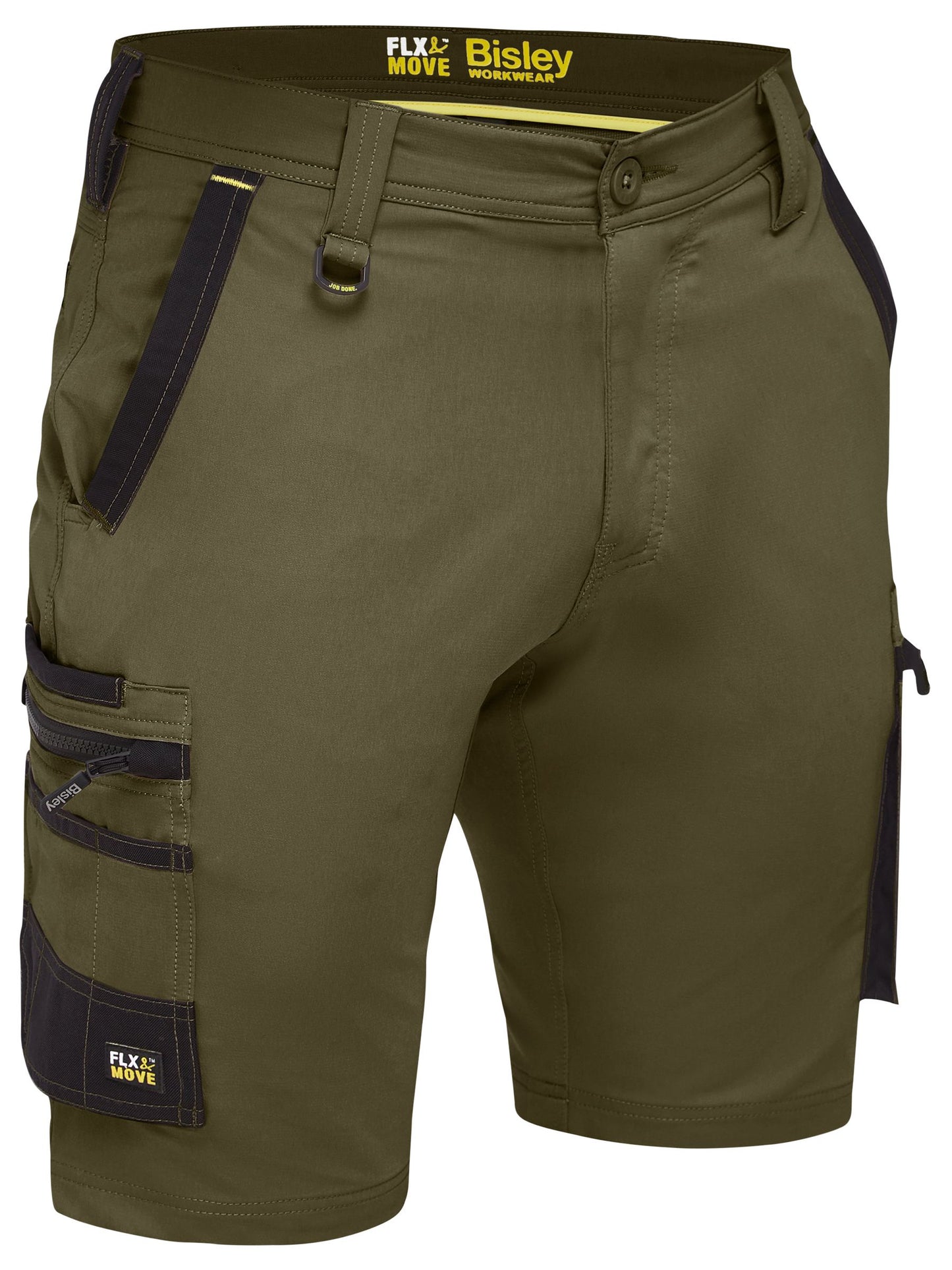 BSHC1332 Flx & Move™ 4-Way Stretch Zip Cargo Short