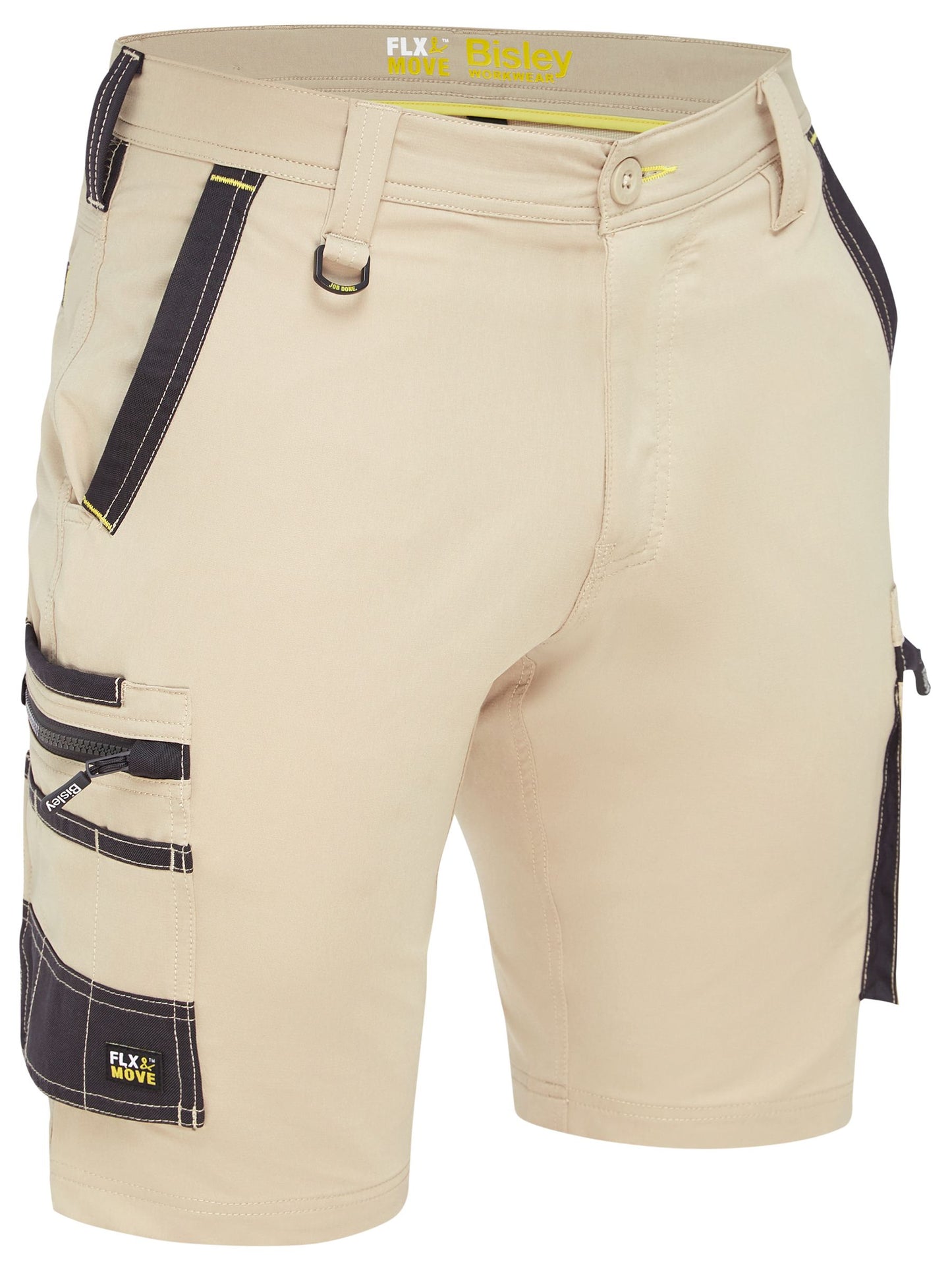 BSHC1332 Flx & Move™ 4-Way Stretch Zip Cargo Short