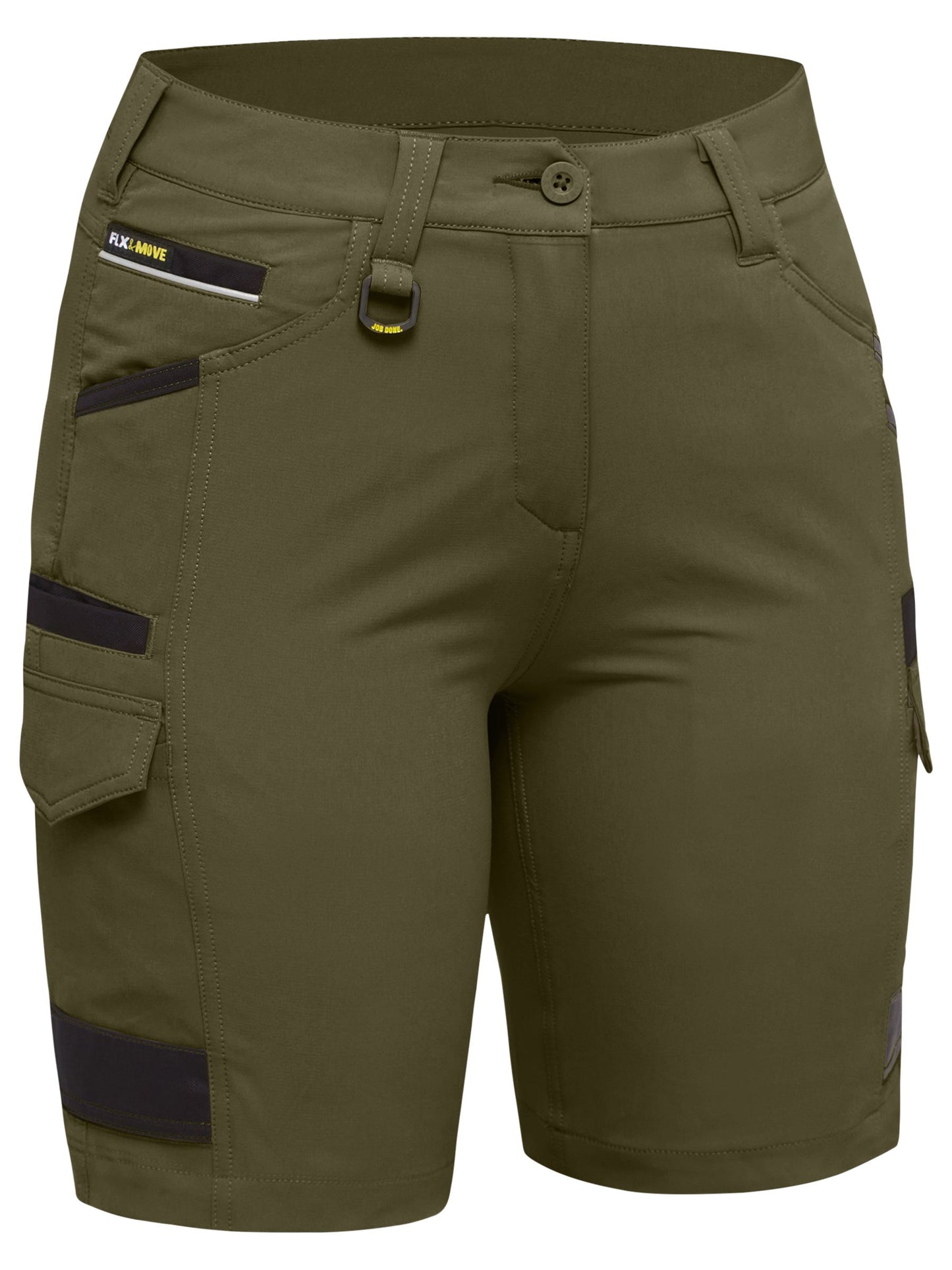 BSHL1332 Women's Flx & Move™ 4-Way Stretch Zip Cargo Short
