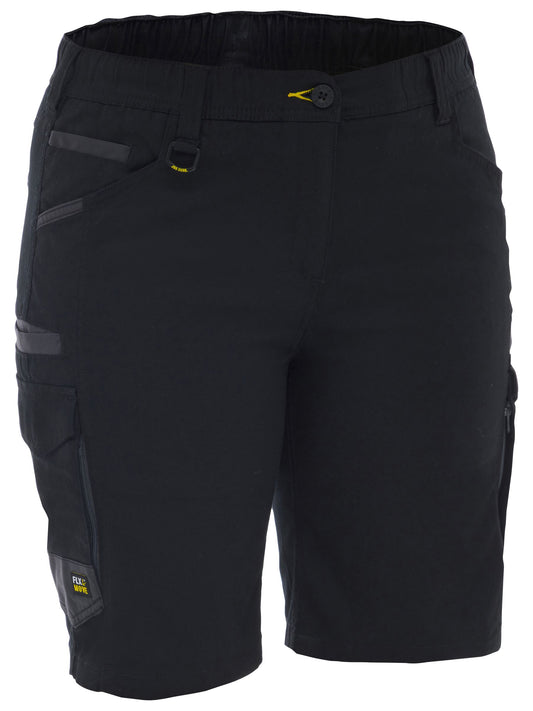 BSHL1338 Women's Flx & Move™ Elastic Waist Cargo Short